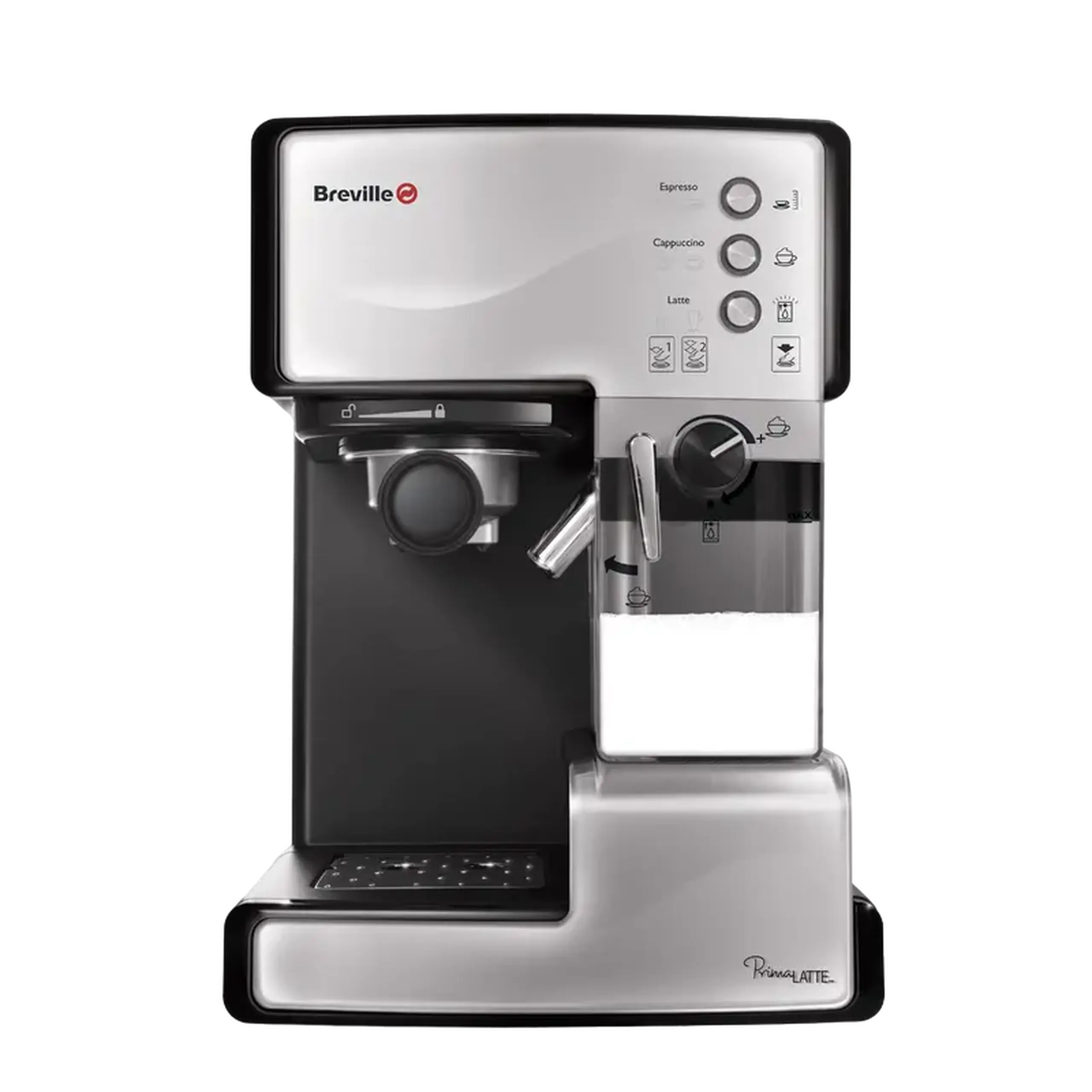 Aparat de cafea Breville VCF045X-DIM, 1050W, Argintiu