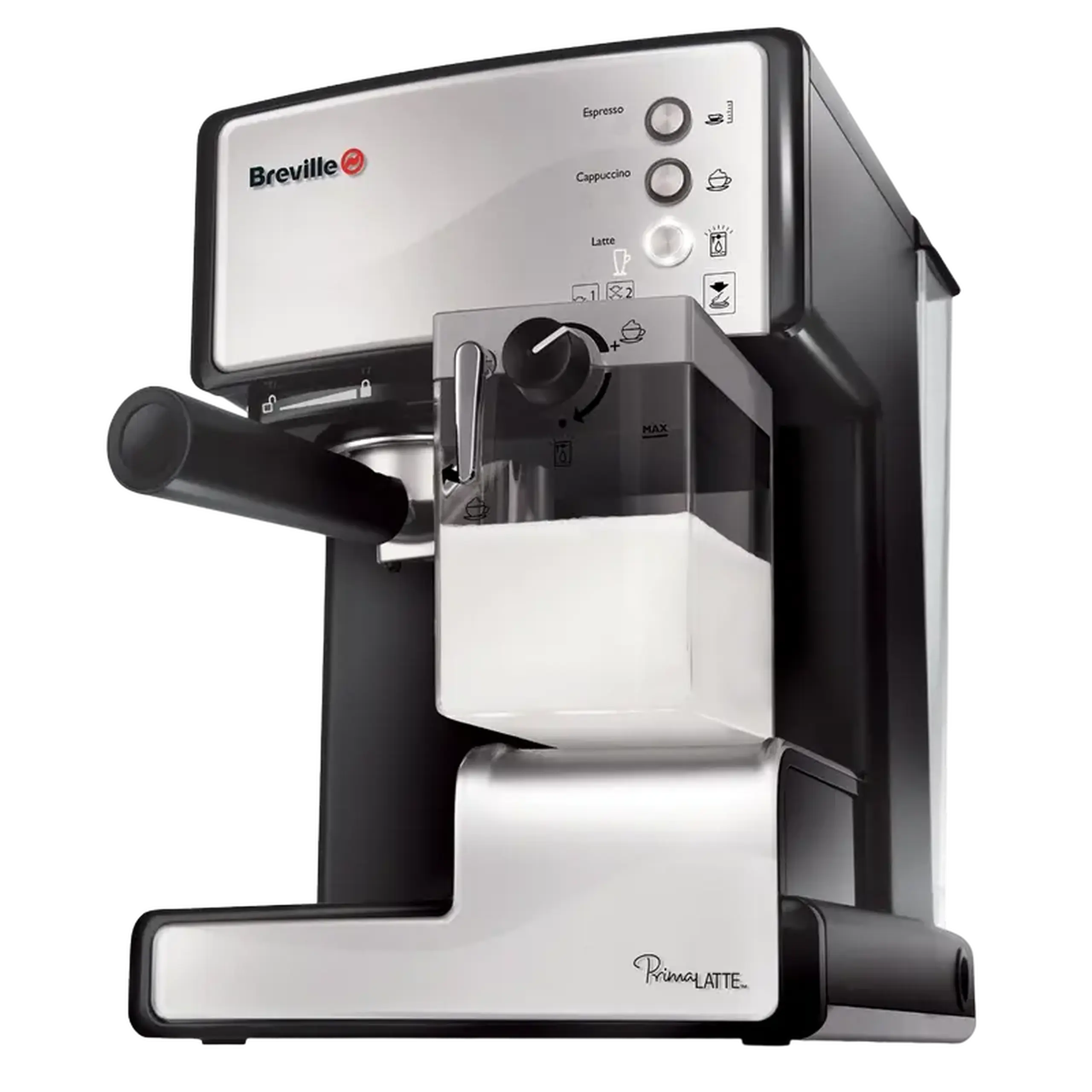 Aparat de cafea Breville VCF045X-DIM, 1050W, Argintiu