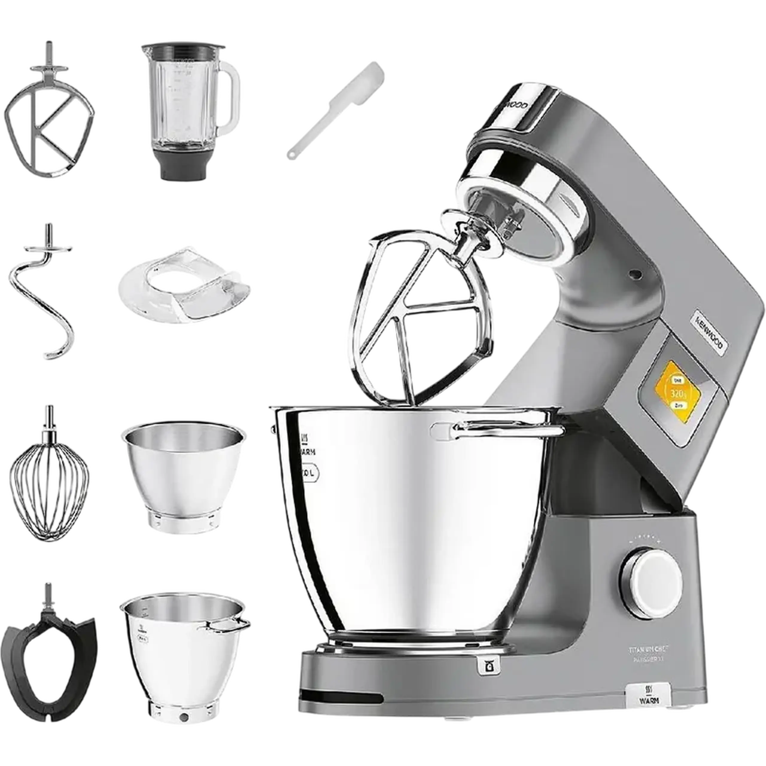 Robot de bucătărie Kenwood KWL 90.244 SI, Argintiu