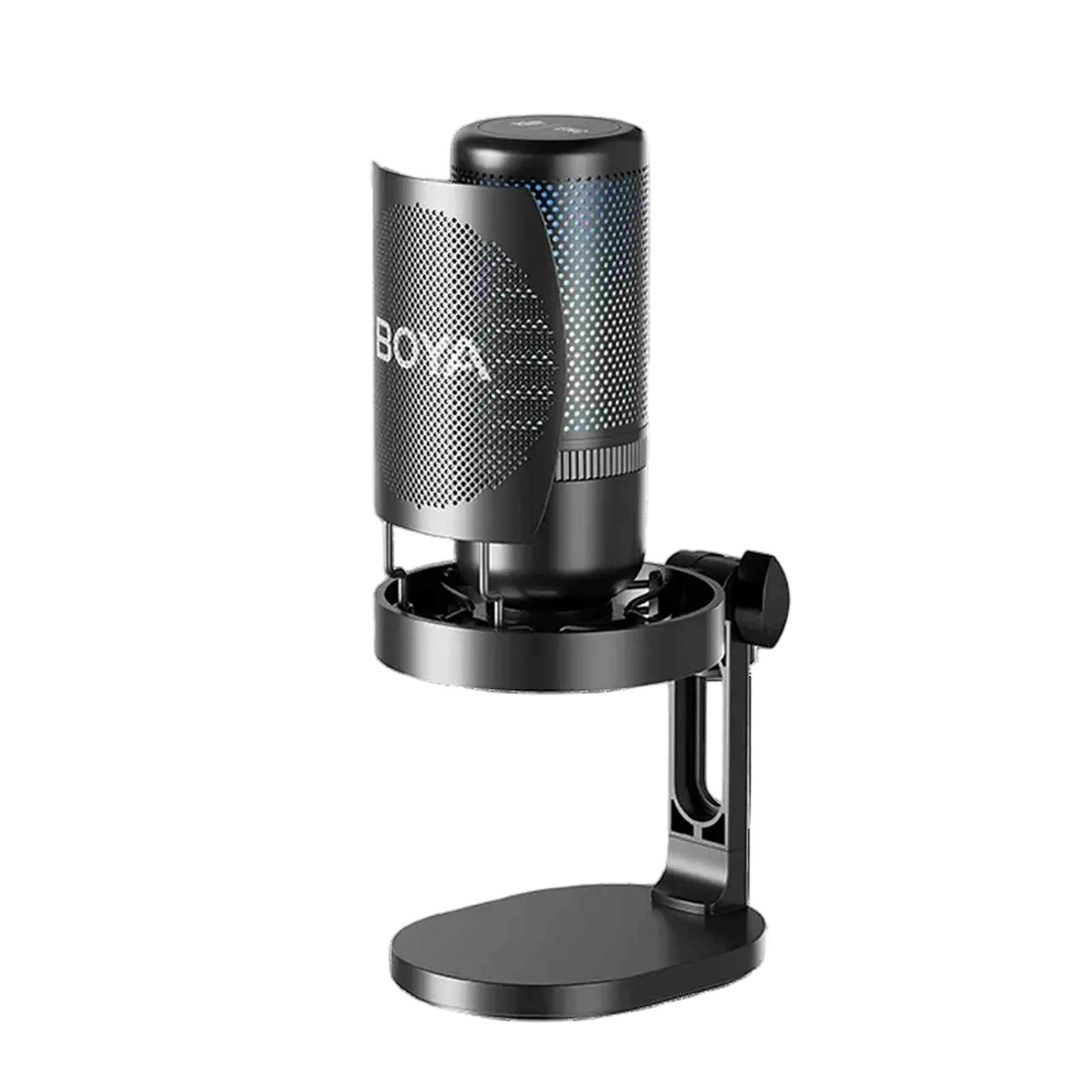 Microfon Gaming Boya K3, USB, Negru