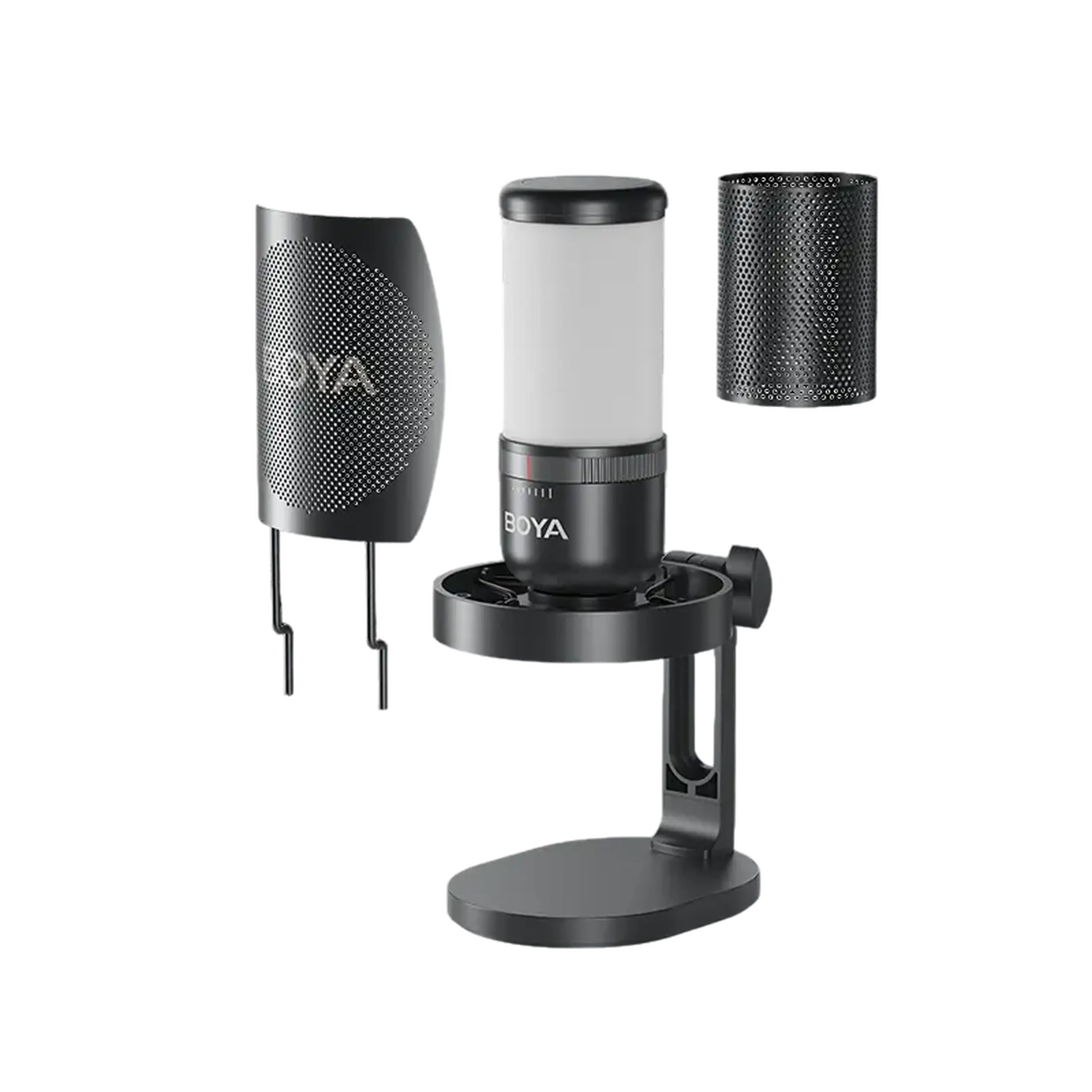 Microfon Gaming Boya K3, USB, Negru