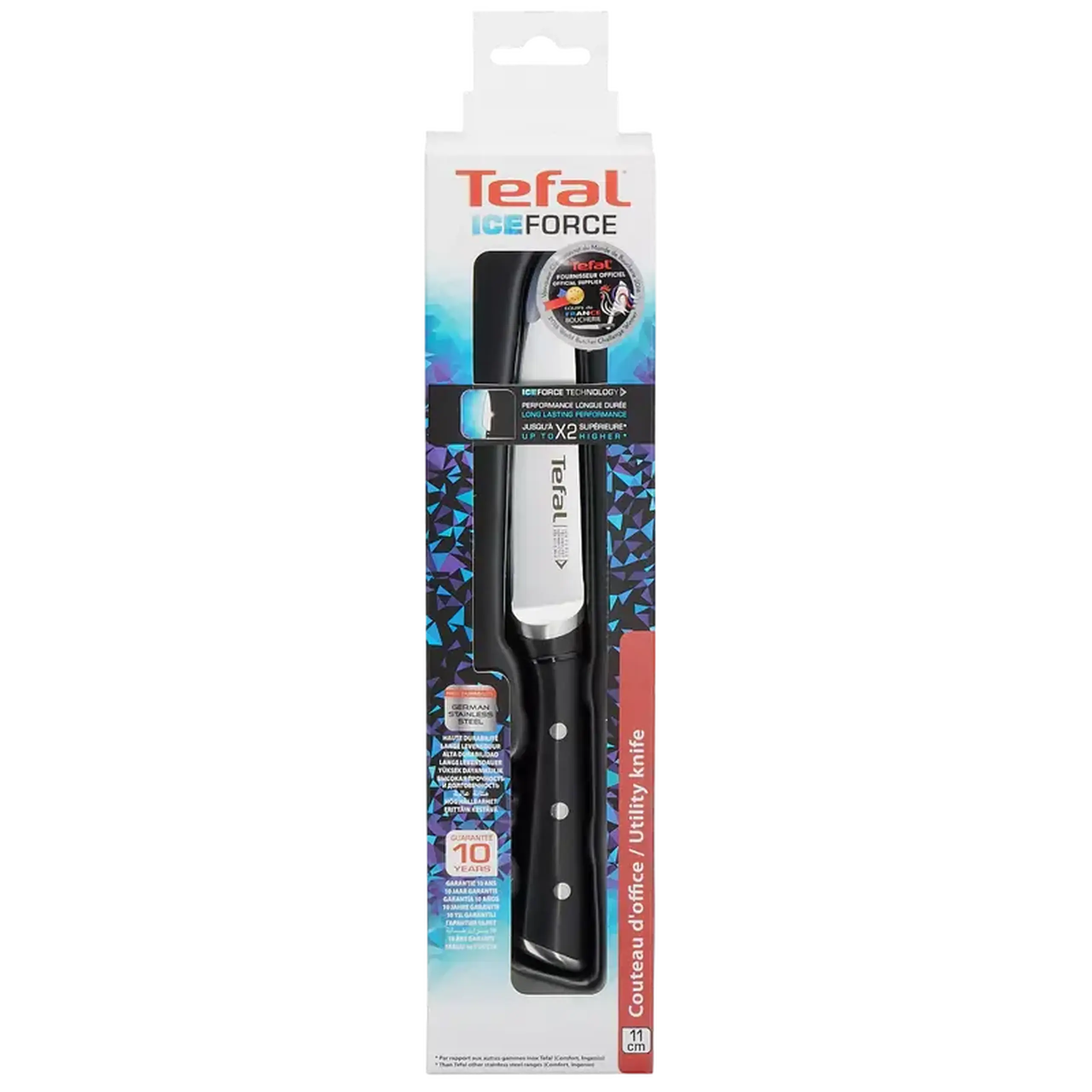 Cuțit Universal Tefal K2320914, Negru