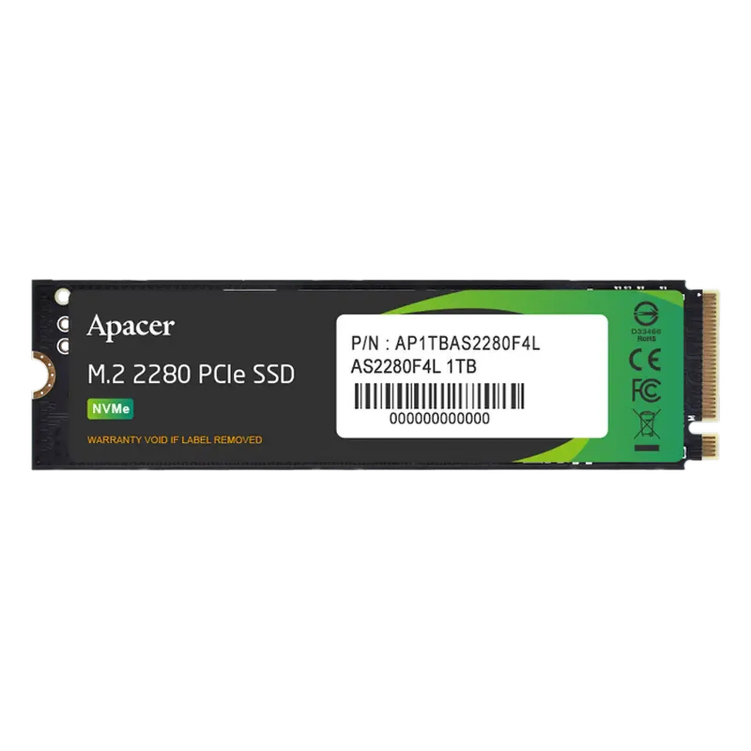 Unitate SSD Apacer AS2280F4L, 1024GB, AP1TBAS2280F4L-1