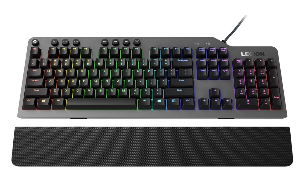 Tastatură Lenovo Legion K500, Cu fir, Negru