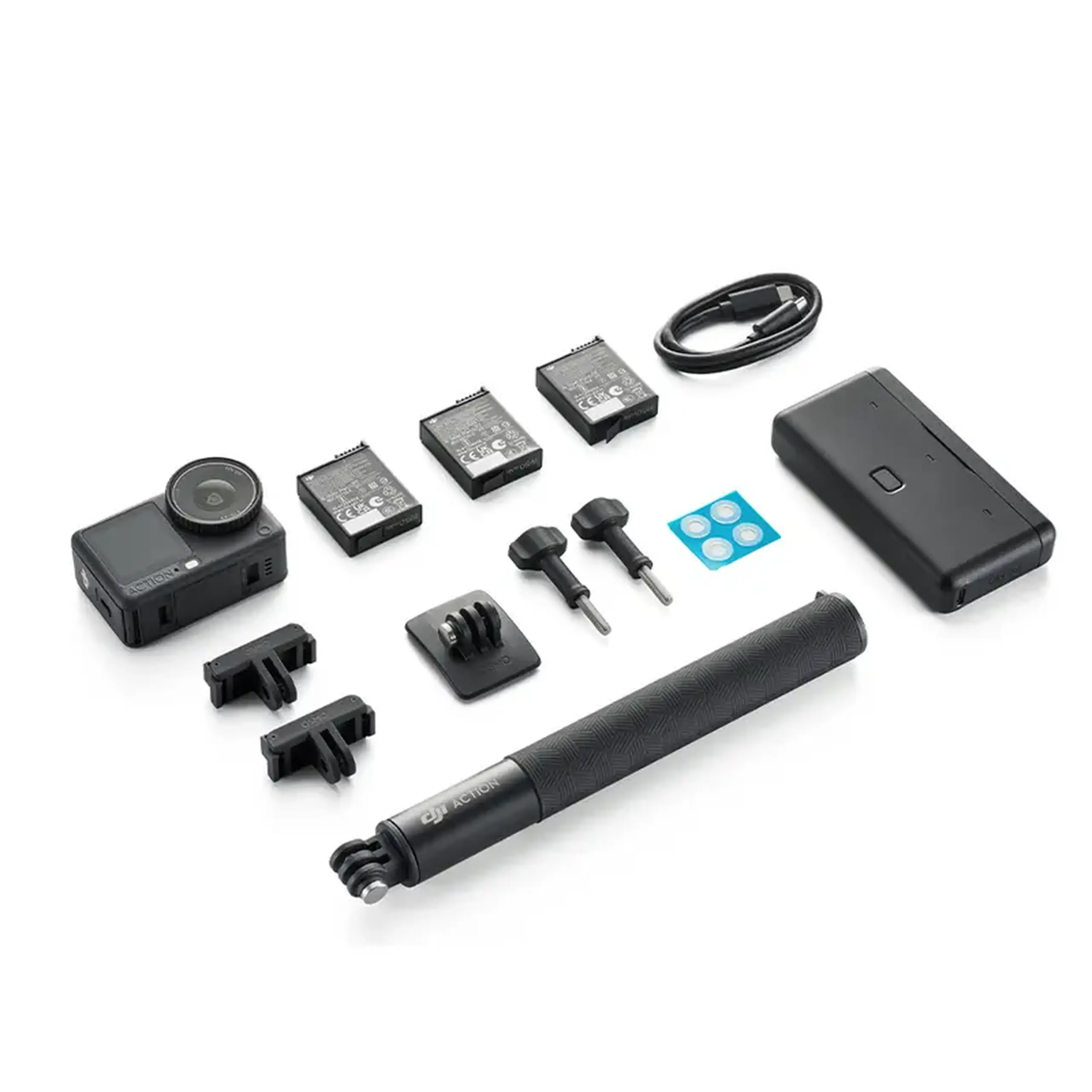 Cameră Video Sport DJI Osmo Action 6 Adventure Combo, Negru