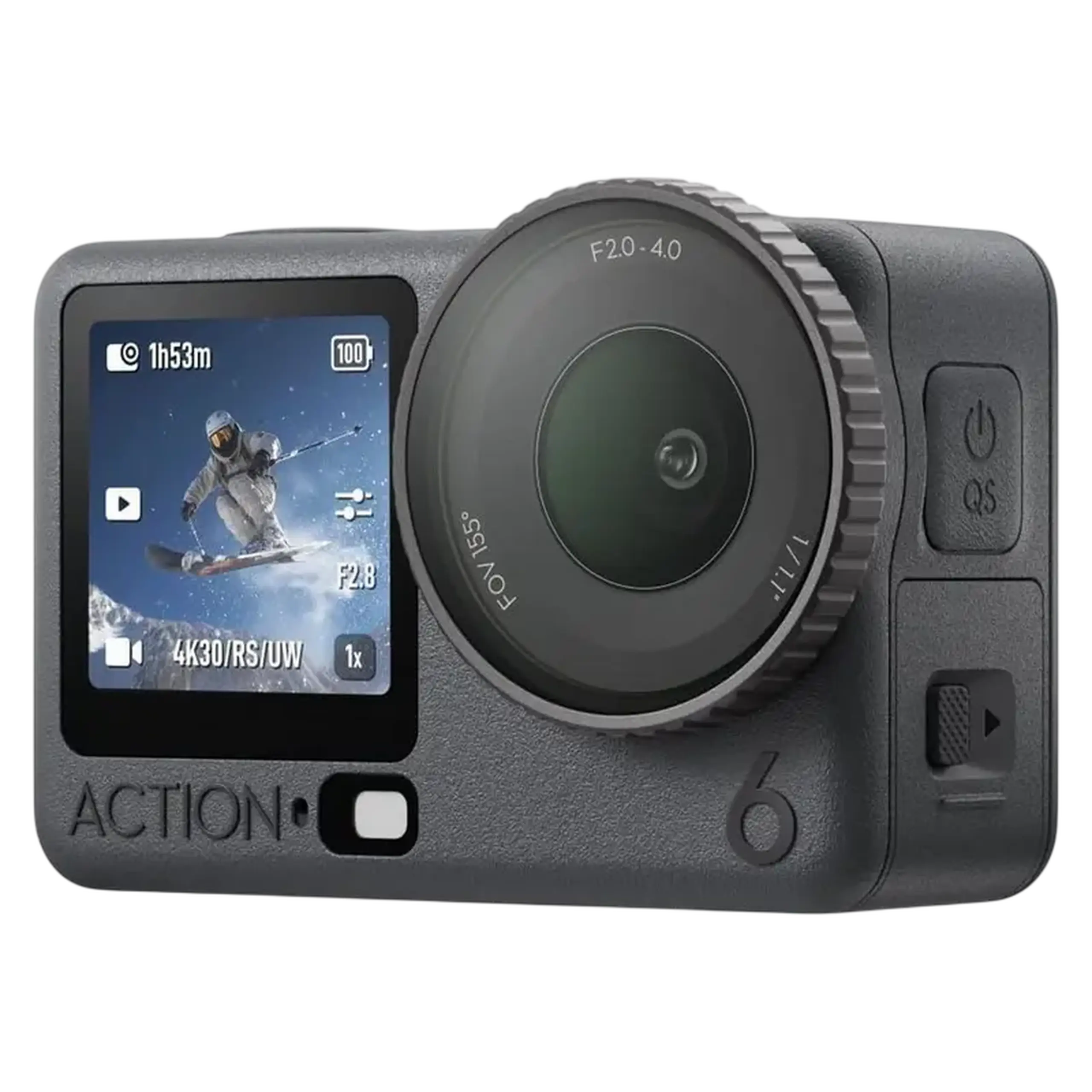 Cameră Video Sport DJI Osmo Action 6 Adventure Combo, Negru