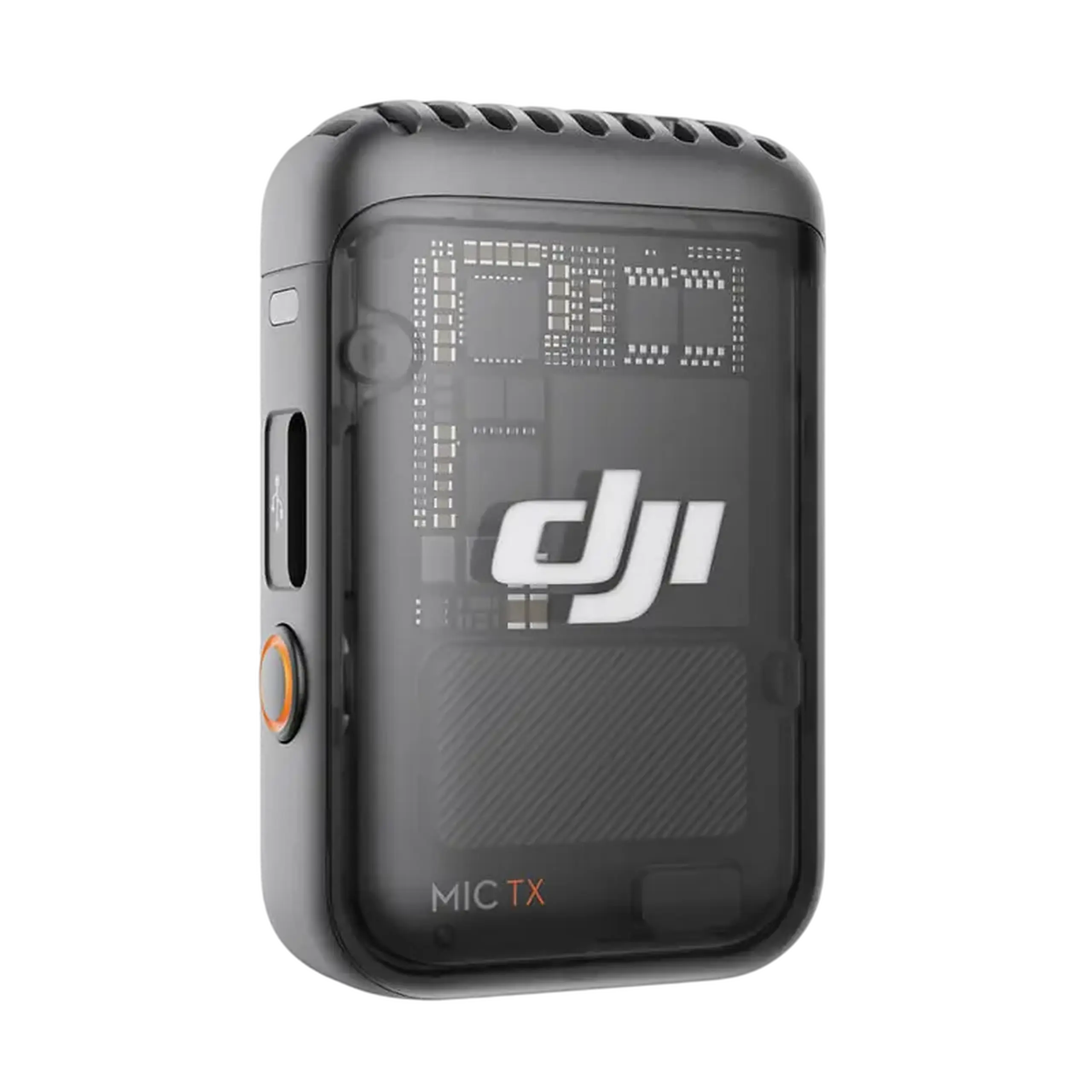 Microfon portabil pentru înregistrare vocală DJI Mic 2 (2 TX + 1 RX + Charging Case), Fără fir, Negru