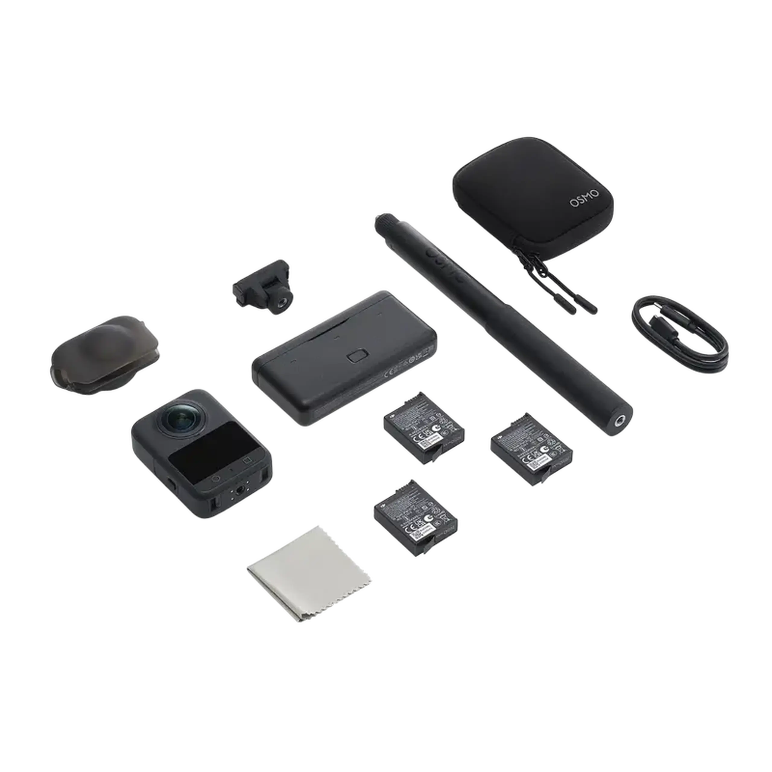 Cameră Video Sport DJI Osmo 360 Adventure Combo, Negru