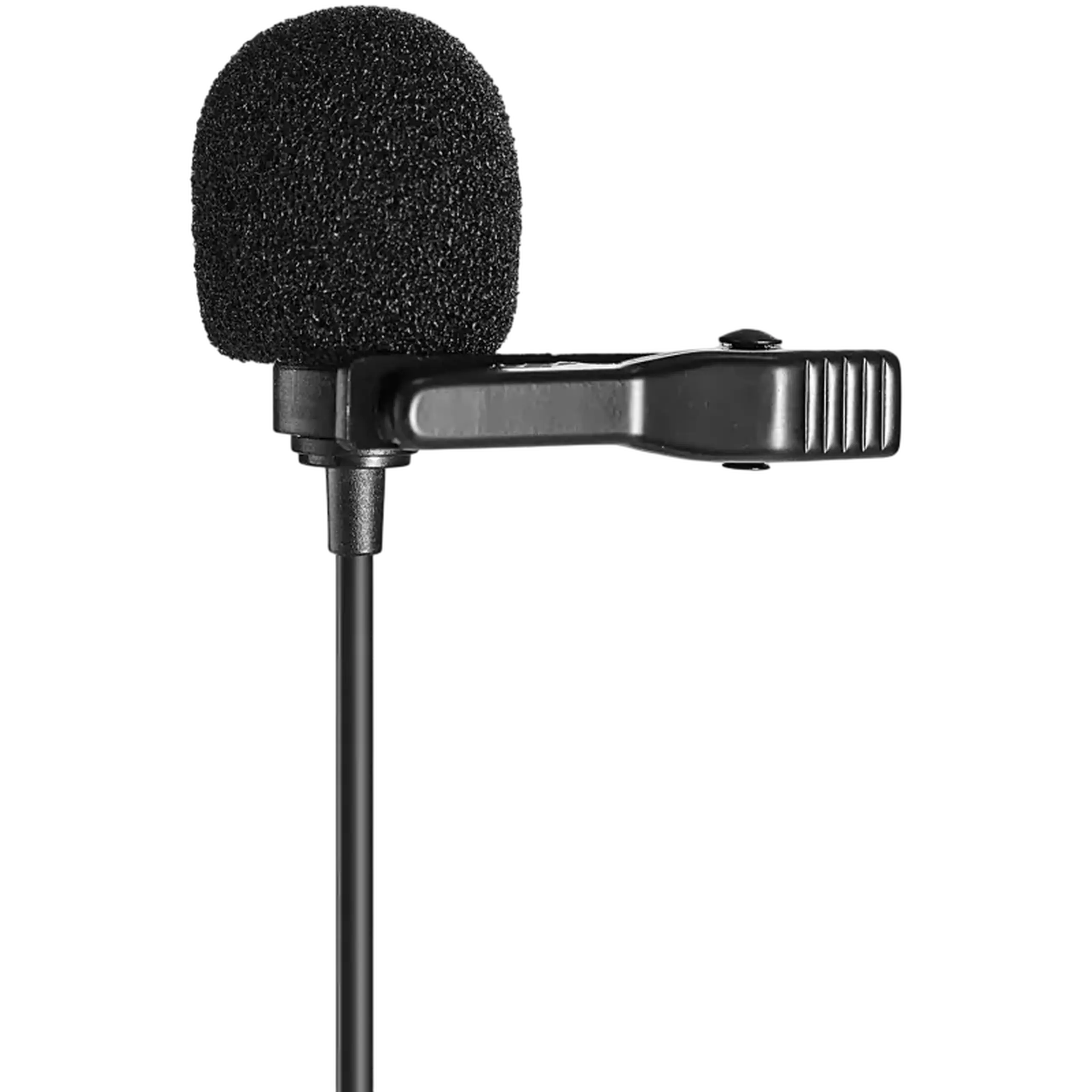 Microfon portabil pentru înregistrare vocală Boya BY-M1 Pro II, Cu fir, Negru