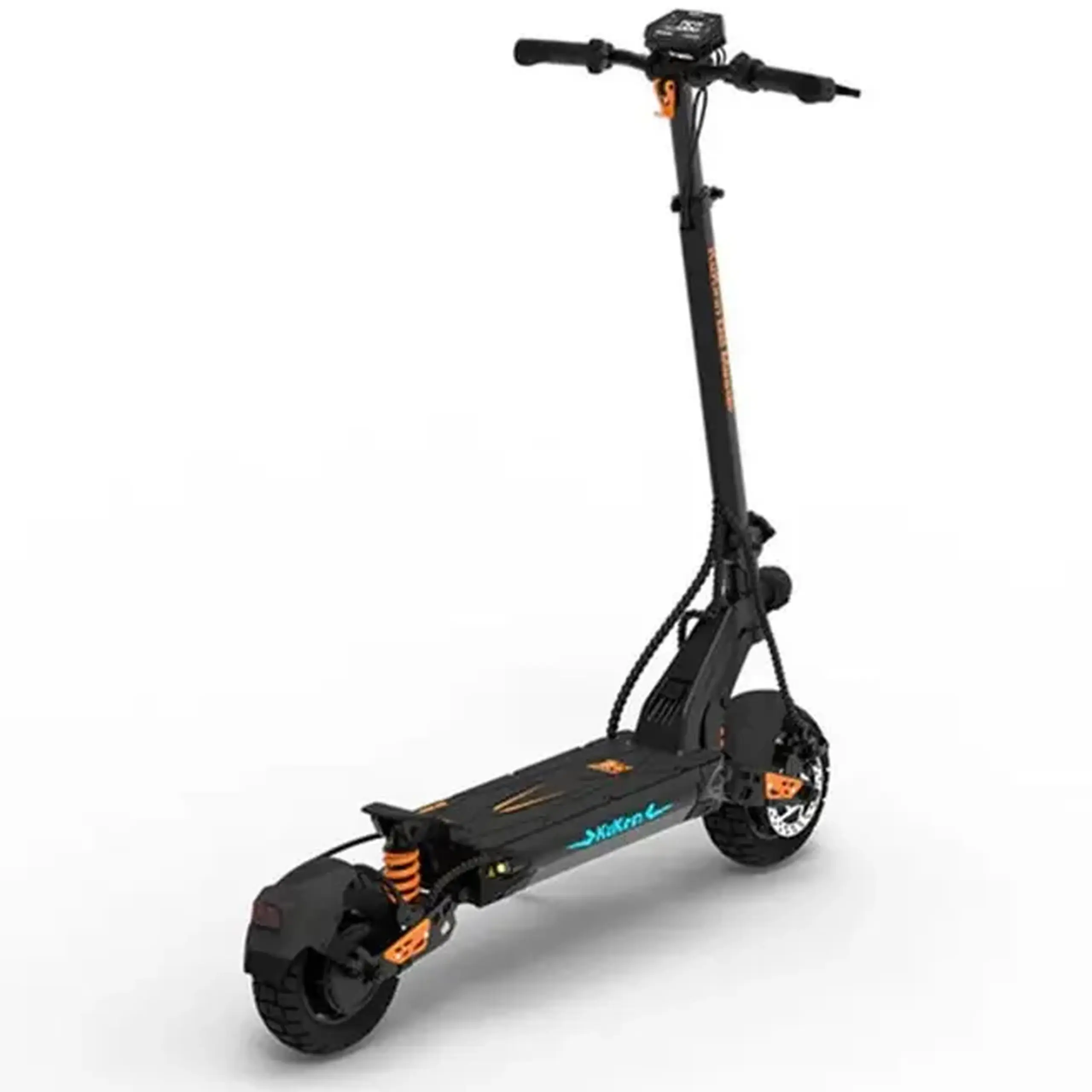 Trotineta electrica KuKirin G2 Master, Viteza maxima 60km/h, Autonomie maxima 70Km, Motor 2x1000W, acumulator 52V 20.8Ah, Roti 10'', Negru