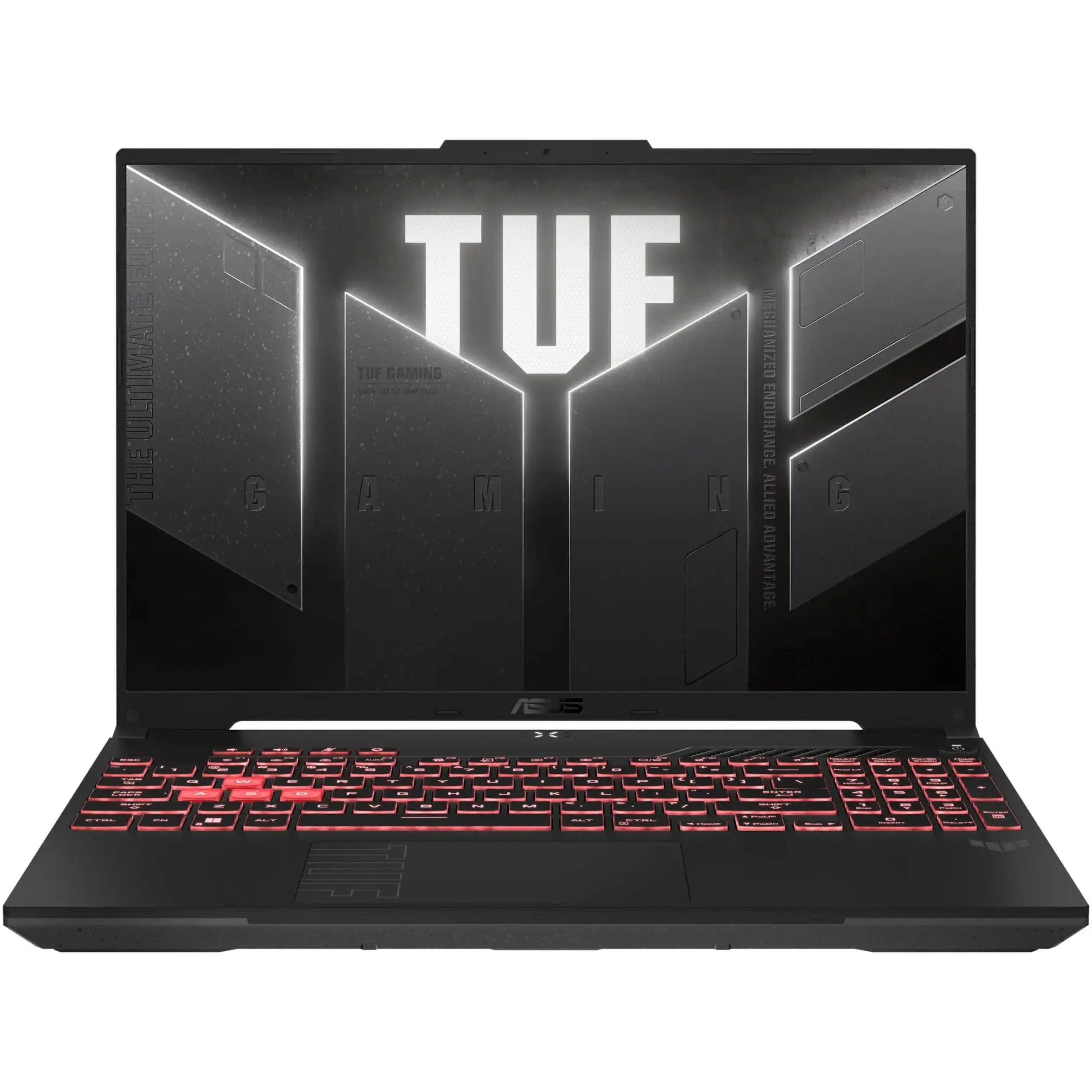 Laptop Gaming ASUS TUF A16 FA607NUG cu procesor AMD Ryzen™ 7 7445HS pana la 4.7GHz, 16'', Full HD+, WUXGA, 144Hz, IPS, 16GB DDR5 RAM, 512GB SSD, NVIDIA® GeForce RTX™ 4050 6GB GDDR6, No OS, Mecha Gray