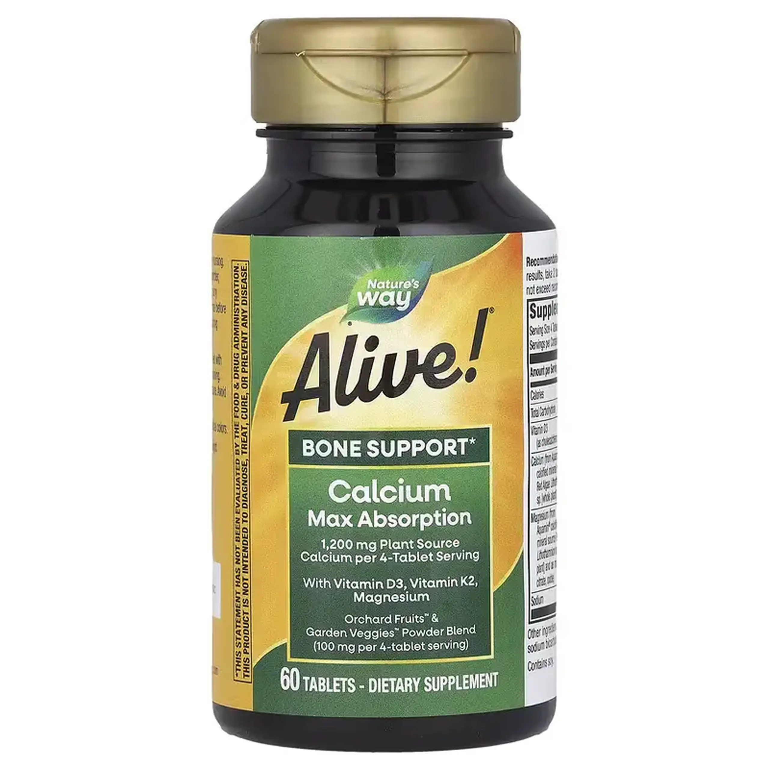 Nature's Way, Calcium Max Absorption, 60 tabs