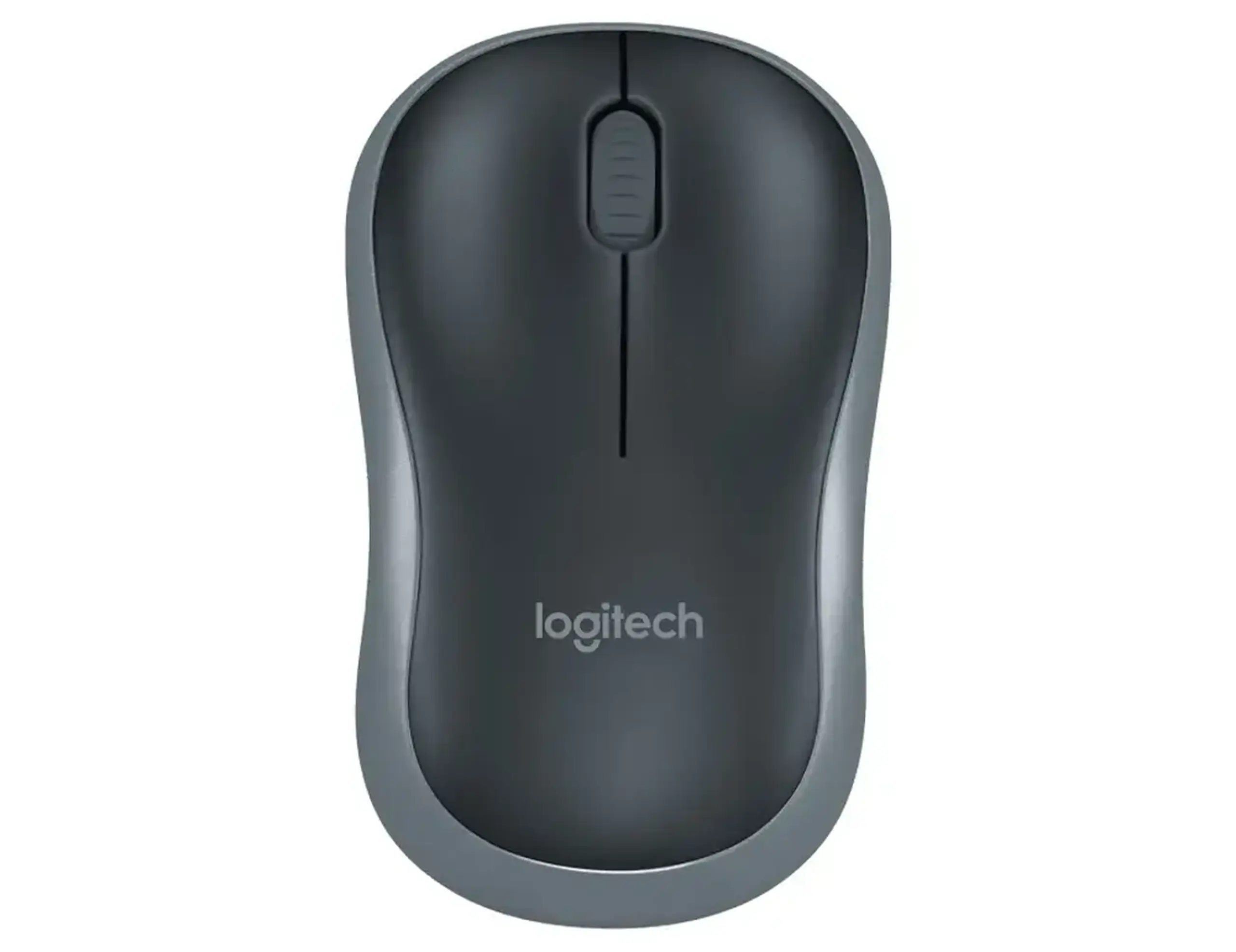 Wireless Mouse Logitech M185, Optical, 1000 dpi, 3 buttons, Ambidextrous, 1xAA, Gray
