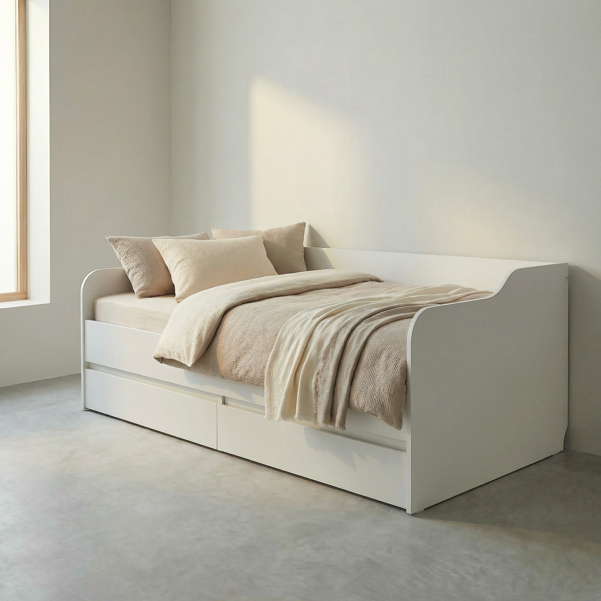 Pat 4home Ideea, 90x200 cm, Nimfea Alba/Nimfea Alba