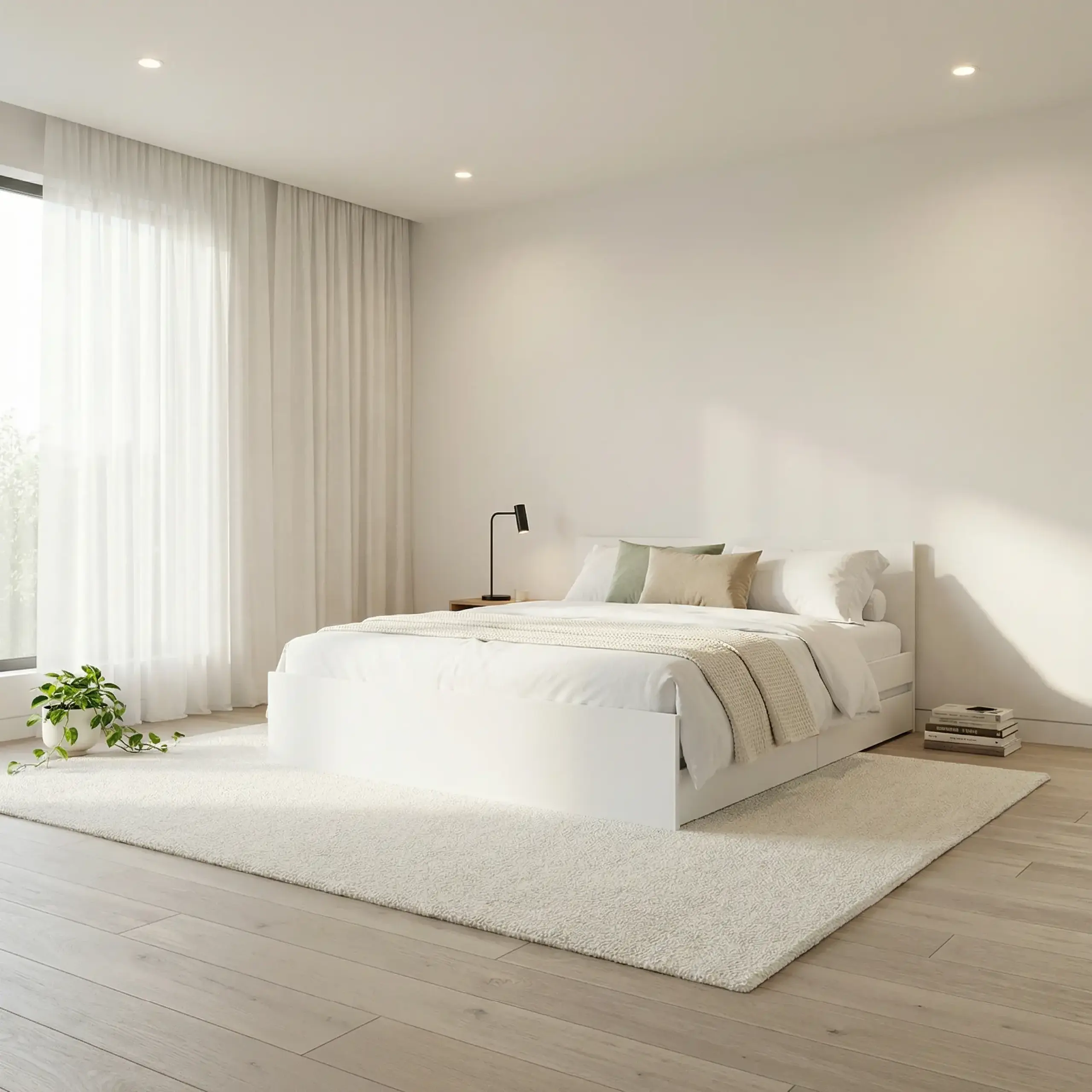 Pat 4home Ideea 2S, 160x200 cm, Nimfea Alba/Nimfea Alba