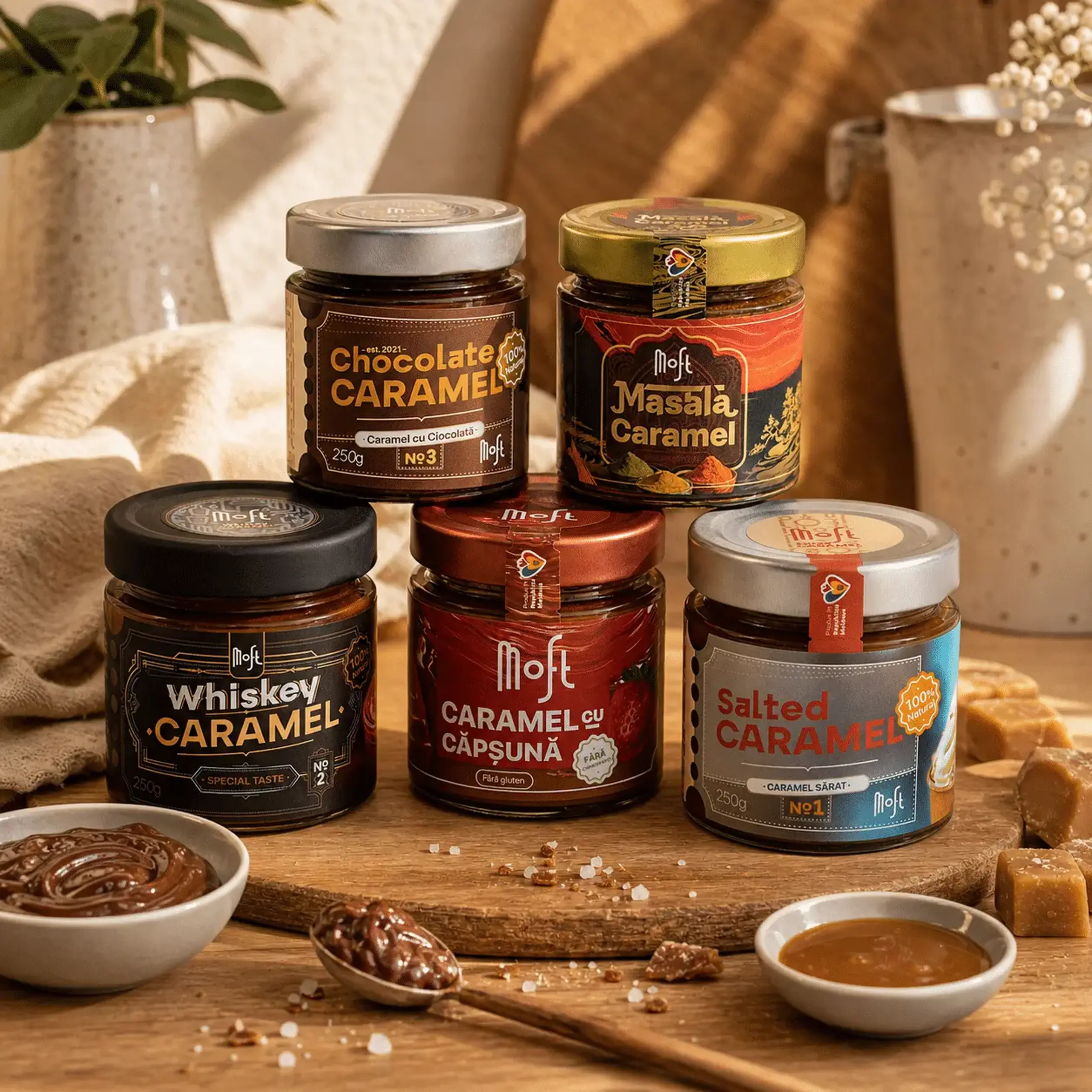 Colecția Moft „Caramel Gourmet”