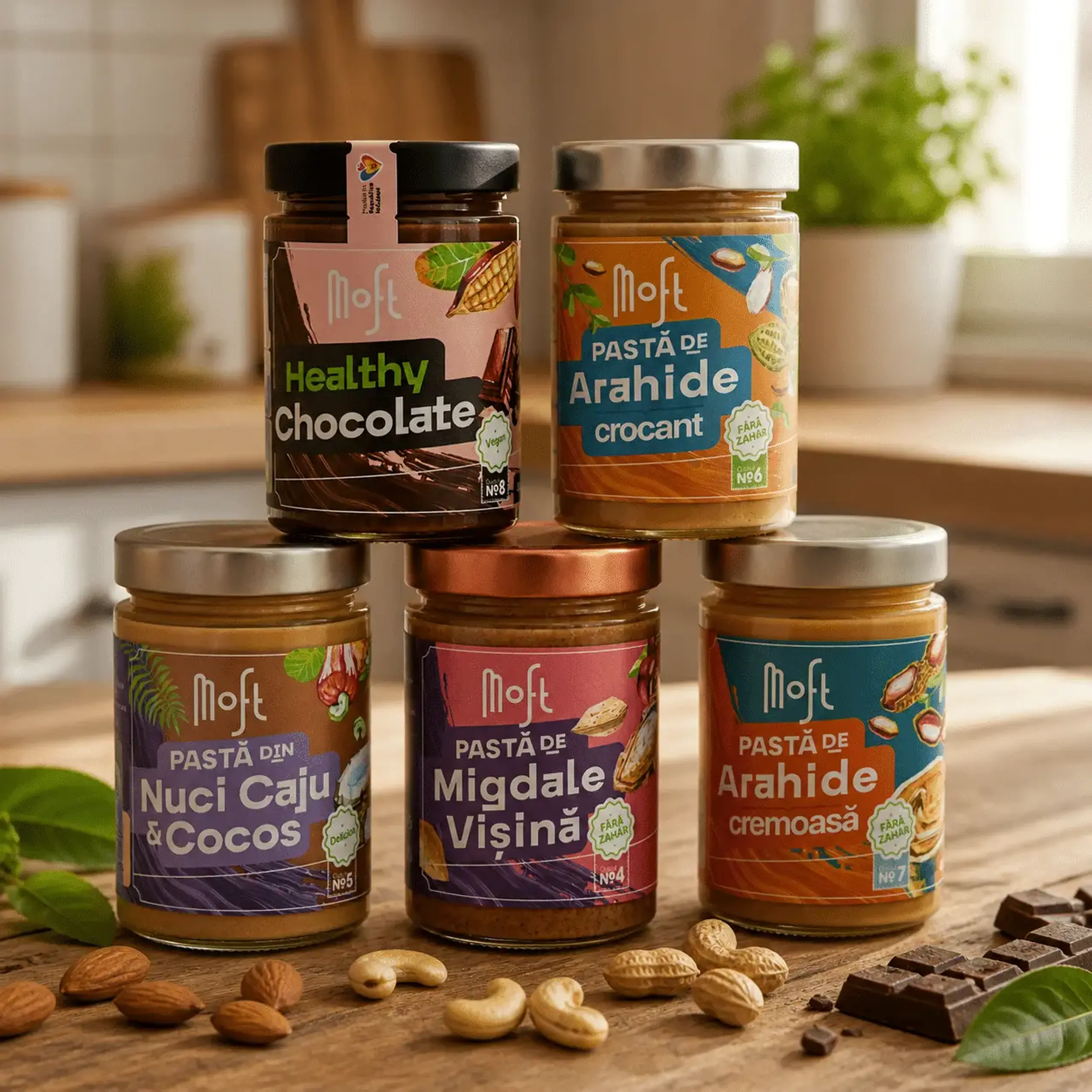 Colecția Moft „ Unturi de Nuci Gourmet”