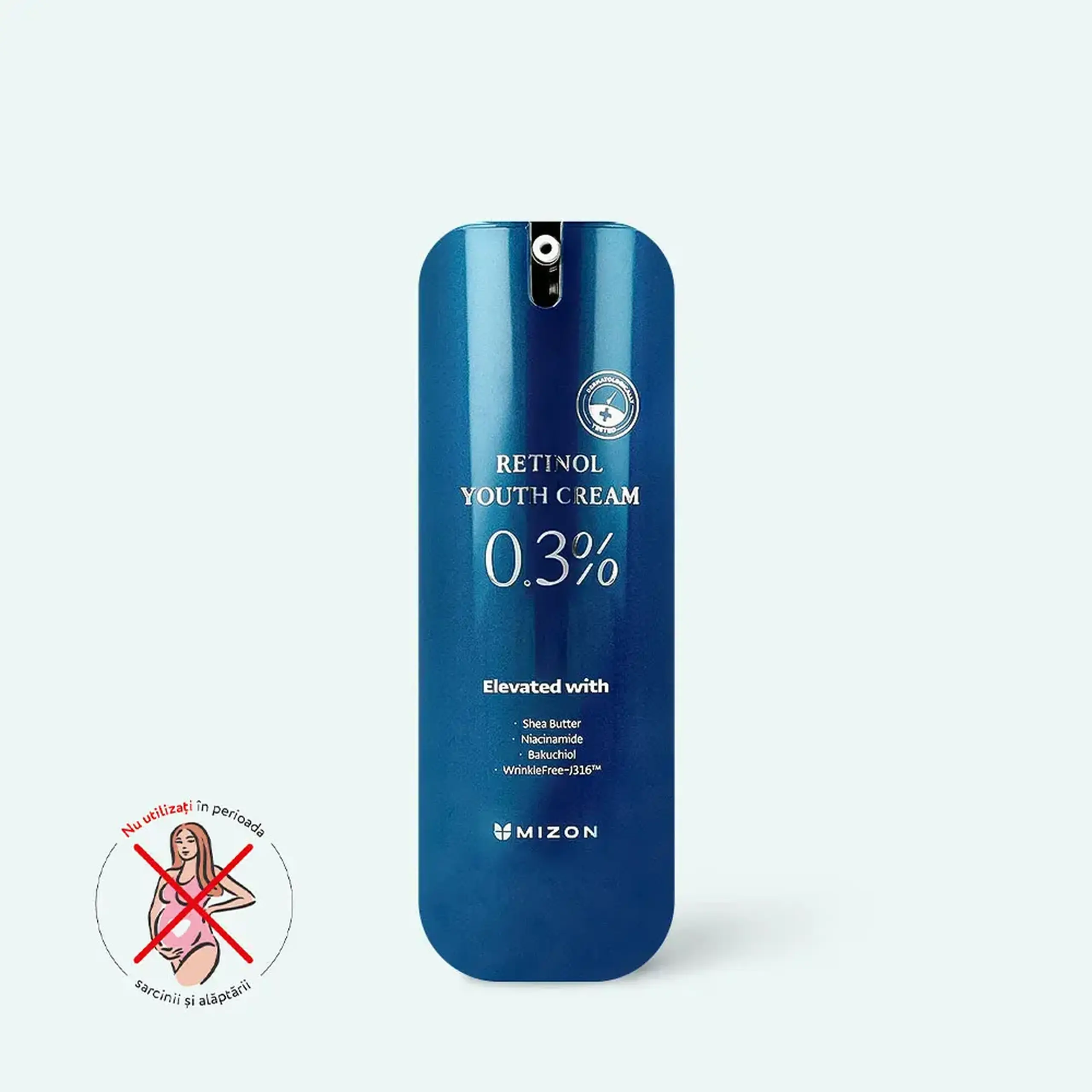 Cremă cu retinol Mizon 0.3% Retinol Youth Cream 26g