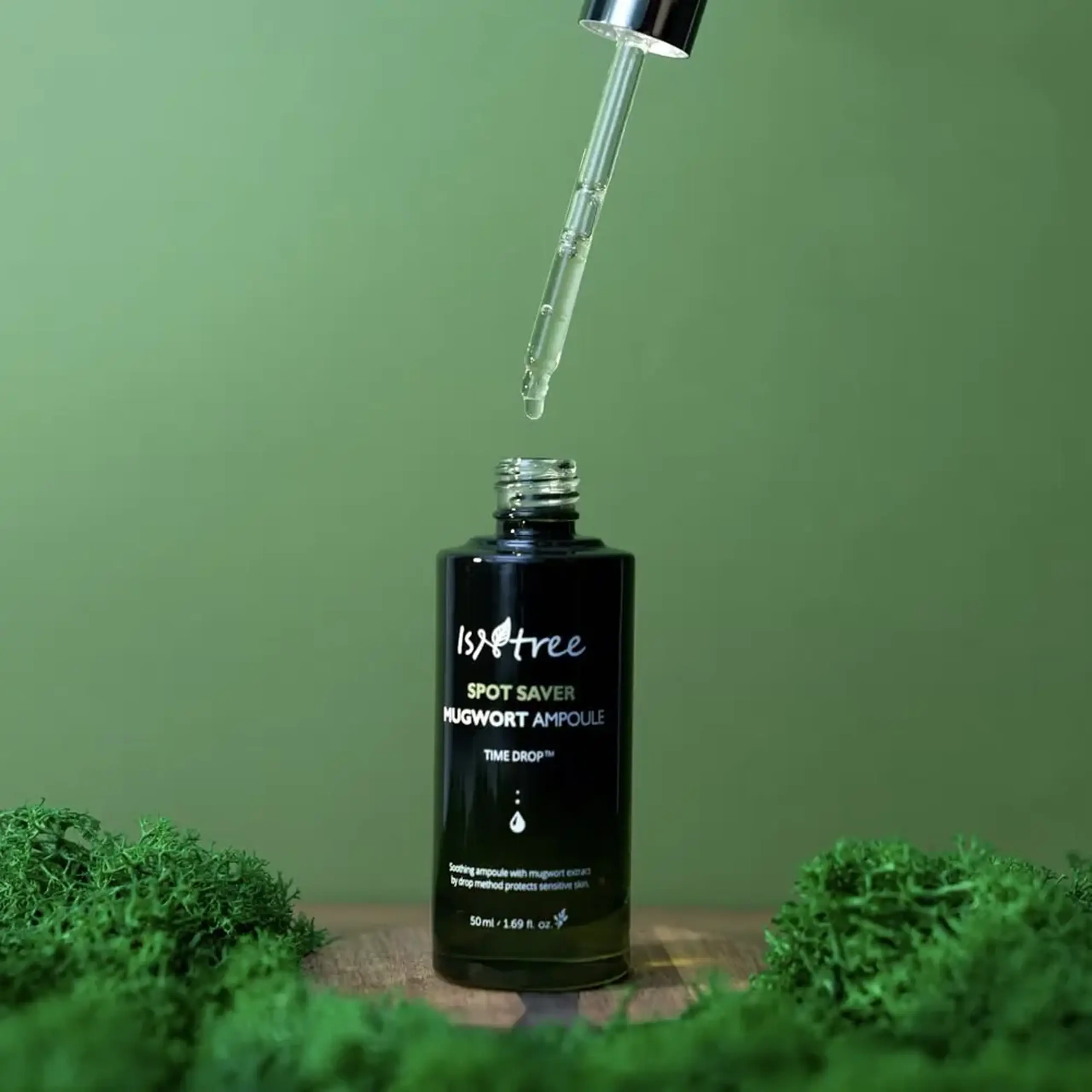 Ser cu efect antinflamator Isntree Mugwort Calming Ampoule 50ml