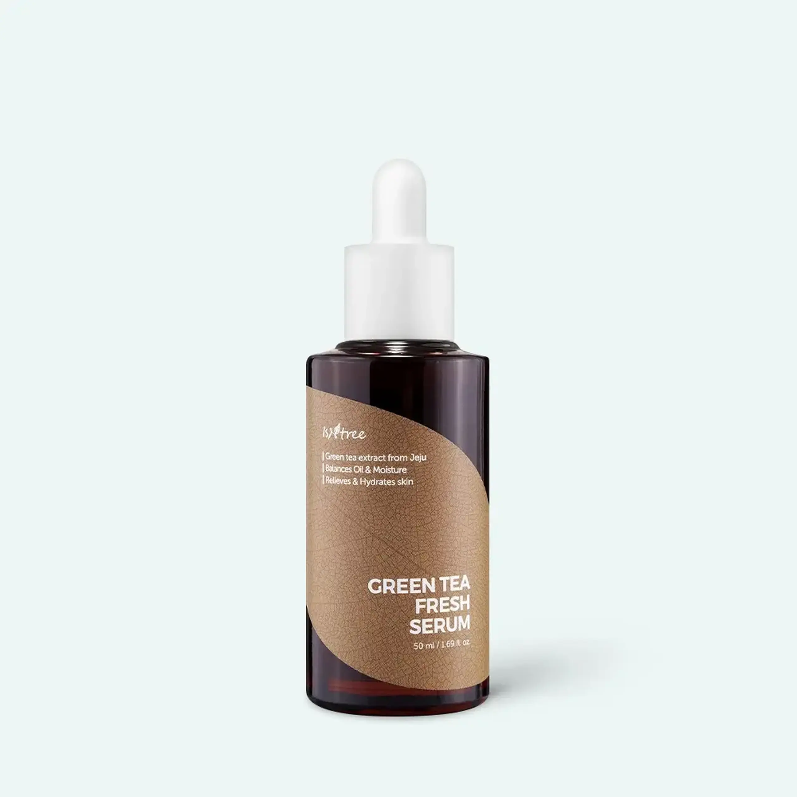 Ser cu extract de ceai verde pentru tenul problematic Isntree Green Tea Fresh Serum 50ml