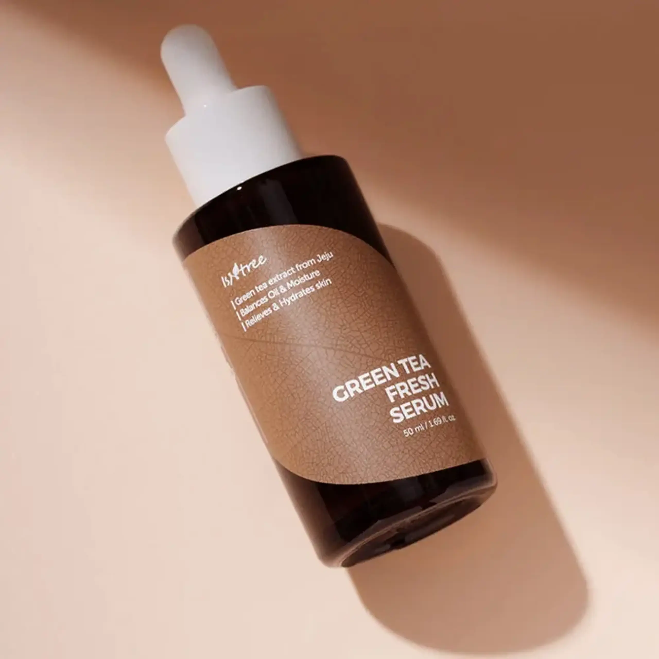 Ser cu extract de ceai verde pentru tenul problematic Isntree Green Tea Fresh Serum 50ml