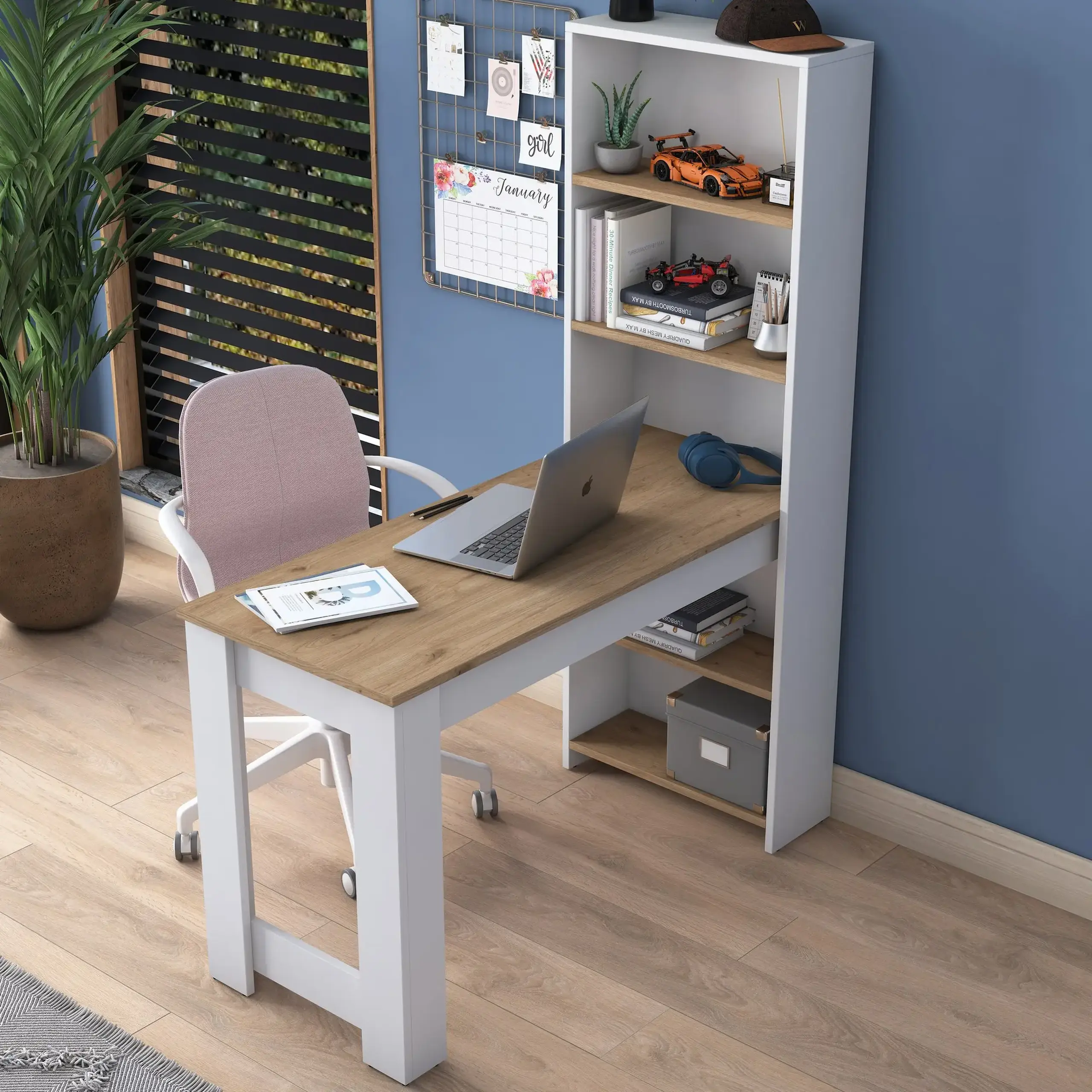 Birou de studiu HA106 - 2493 120 x 153 x 53 cm