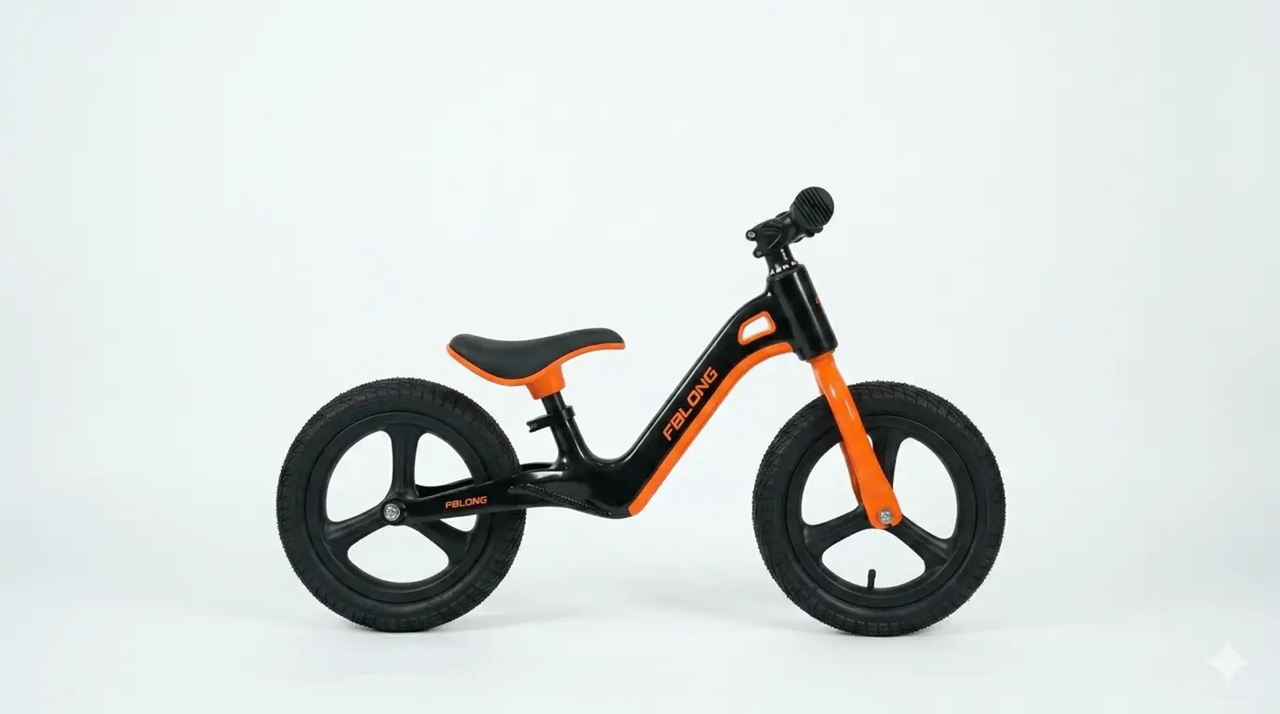 FBLONG Bicicleta fara pedale – portocalie