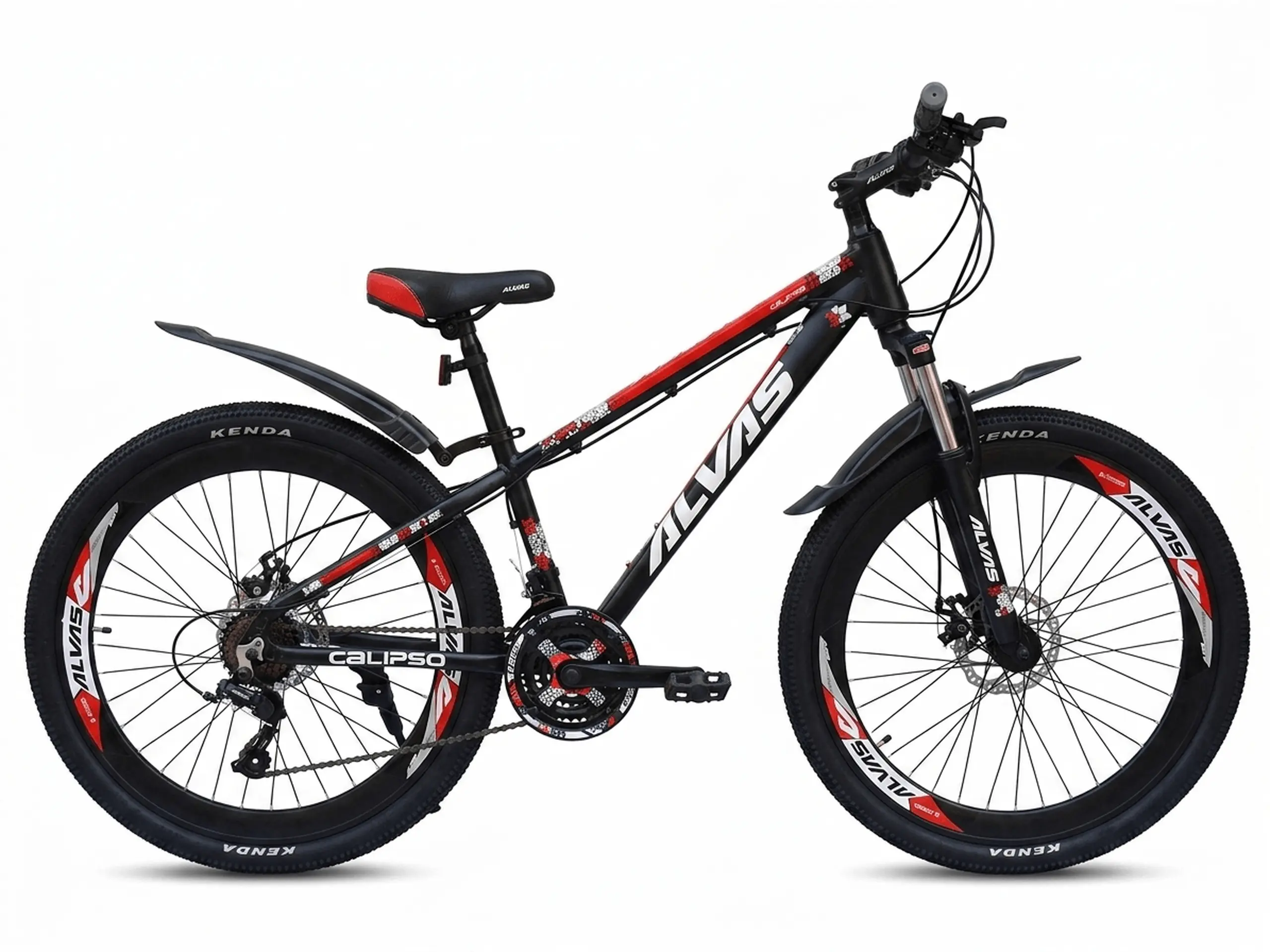 Alvas Calypso 26 negru/rosu
