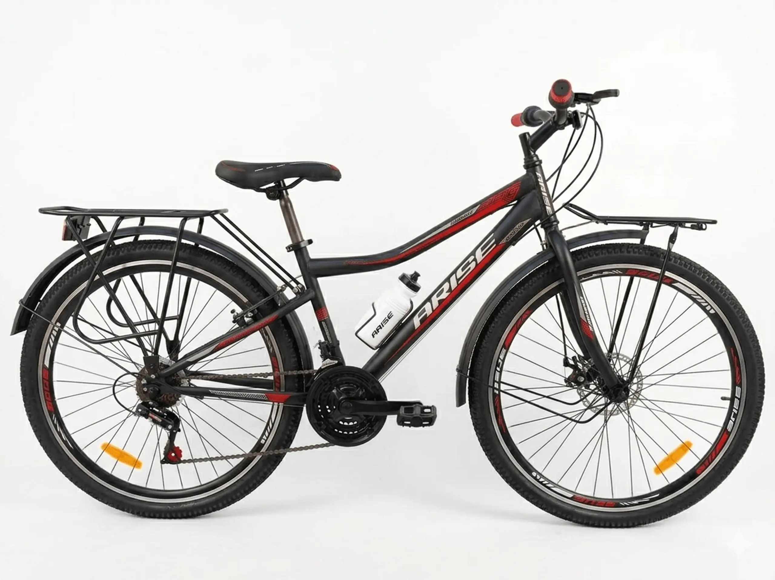 Arise MTB 22,24,26 negru/ rosu
