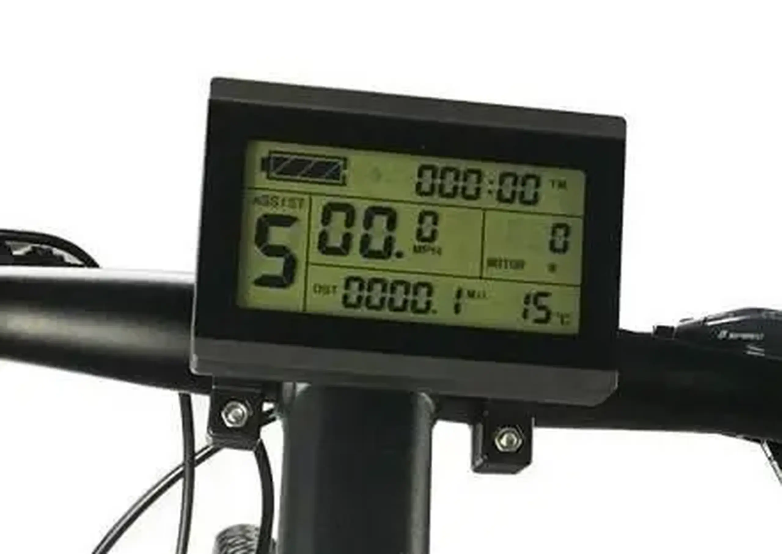 LCD 3 p-u biciclete electrice