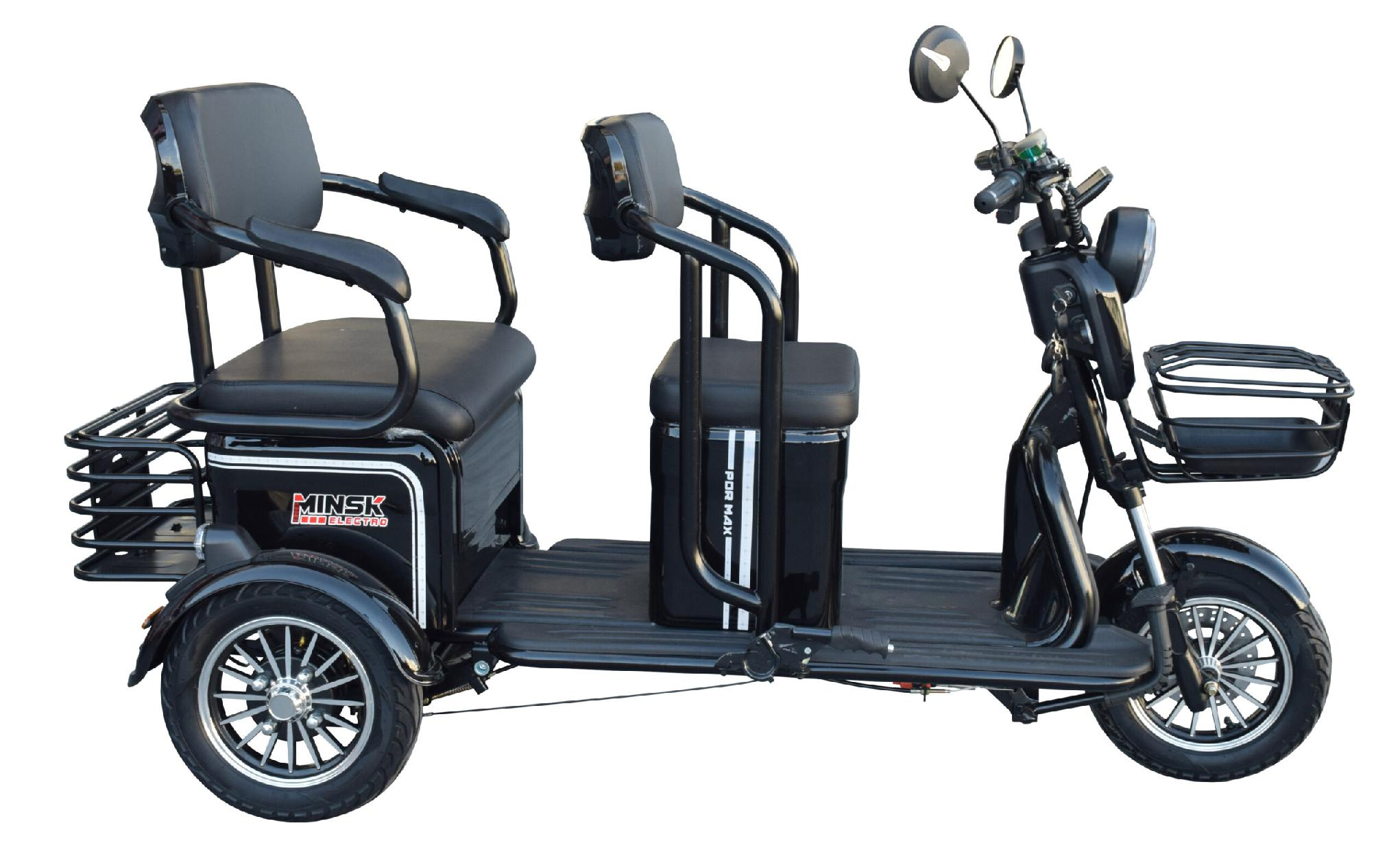Tricicletă electrică MINSK ELECTRO, 2 locuri, 1500W