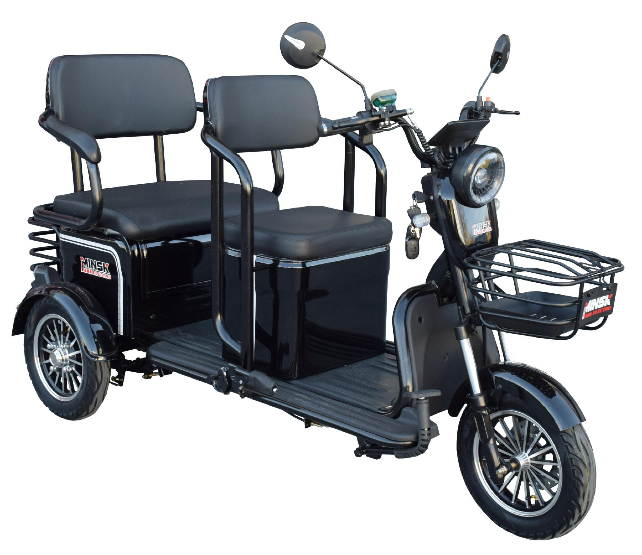 Tricicletă electrică MINSK ELECTRO, 2 locuri, 1500W