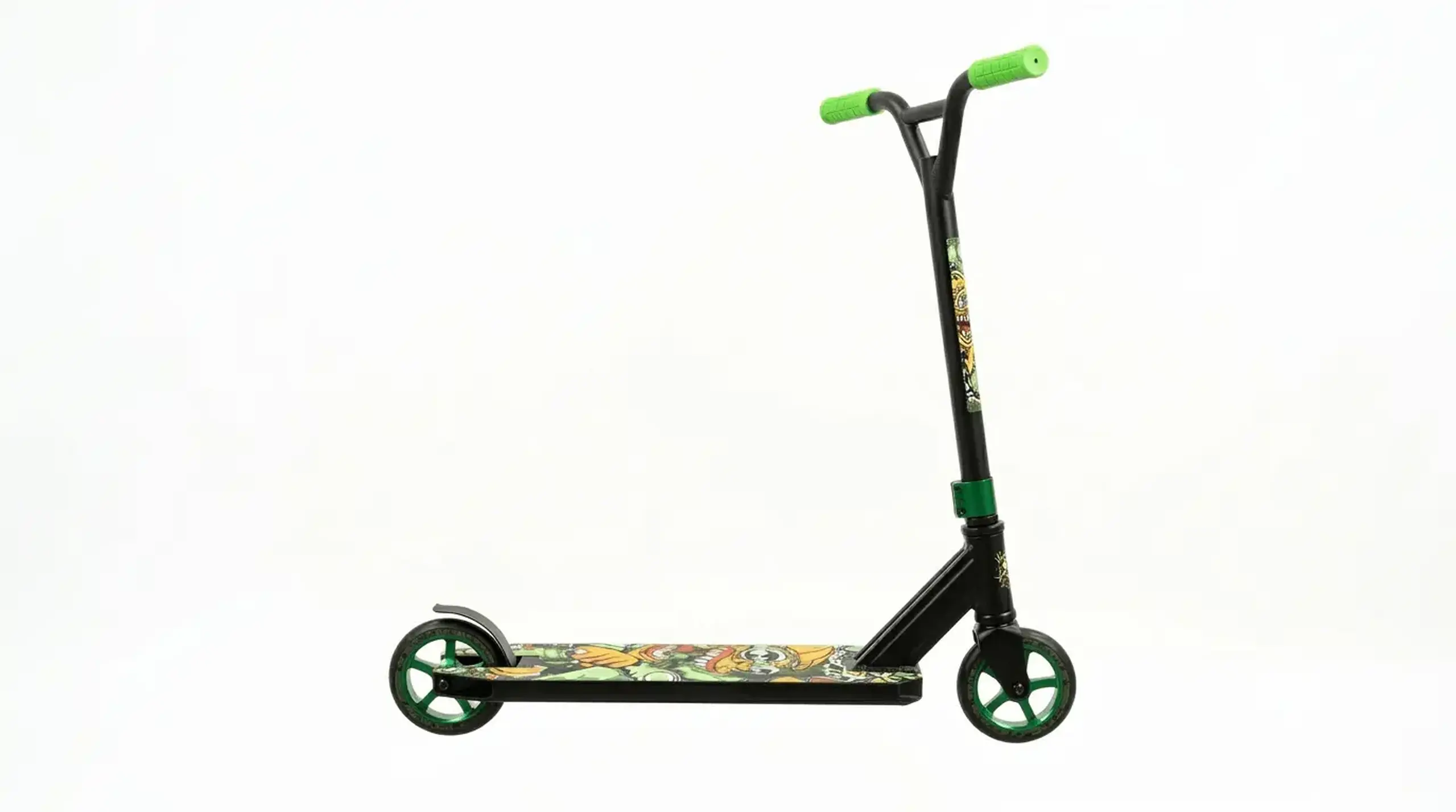 Trotinetă Trucuri verde