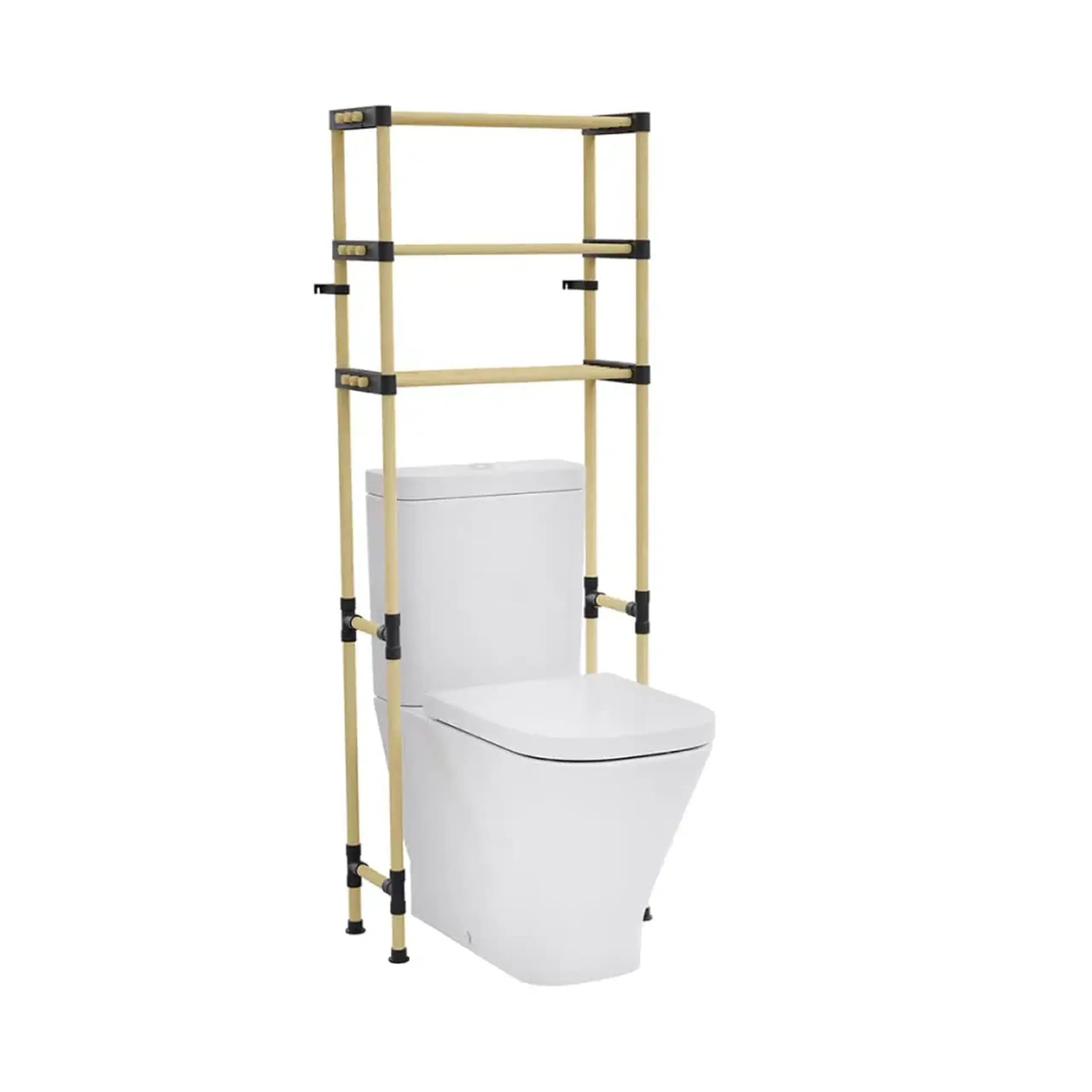 Raft din lemn pentru baie Seowood SEO-8180 cu 3 nivele