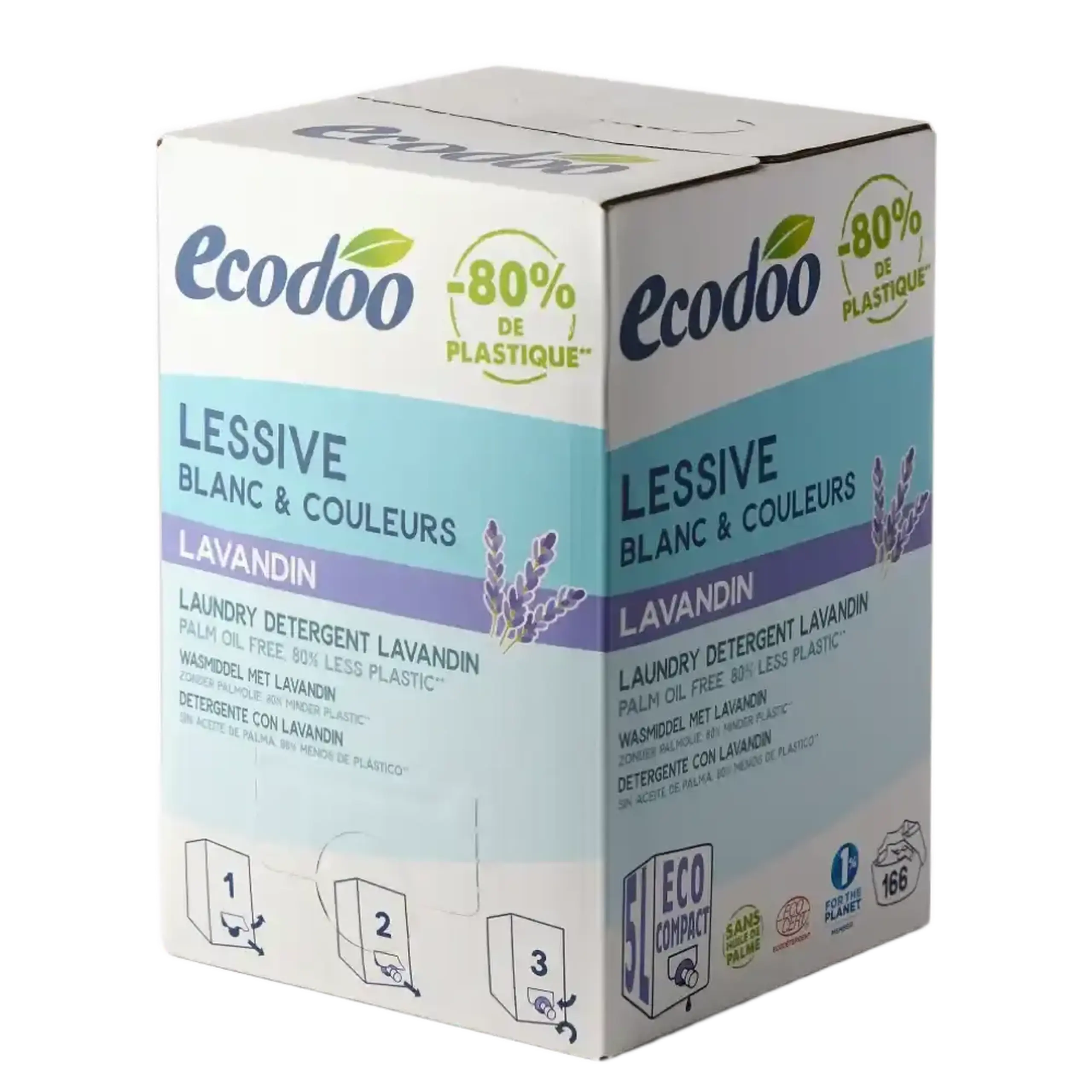 Detergent Lichid Concentrat cu Lavandă, 5L – Ecodoo