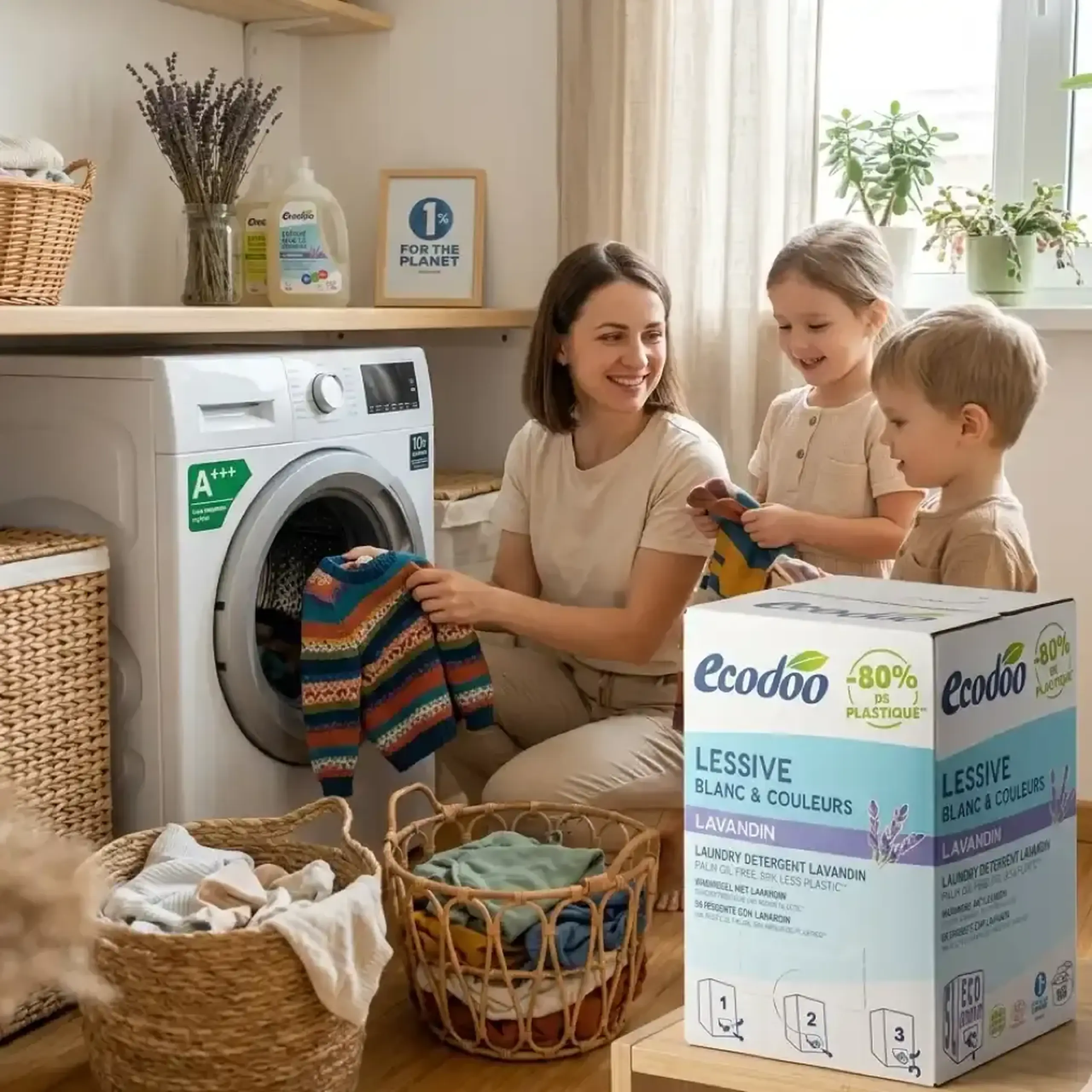 Detergent Lichid Concentrat cu Lavandă, 5L – Ecodoo