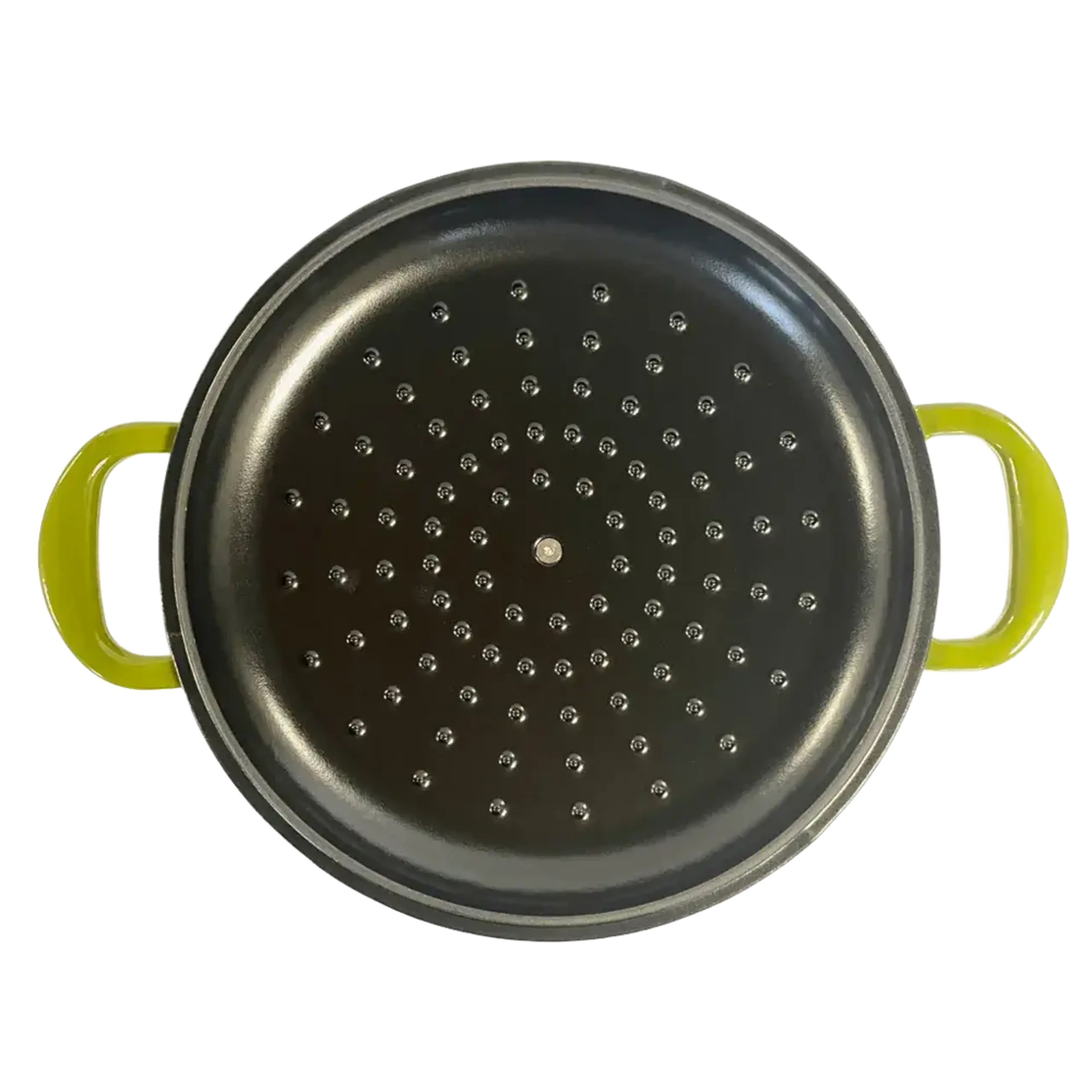 Cratiță joasă din fontă emailată SOFI ETERNA™ 28 cm, 4 L, Olive
