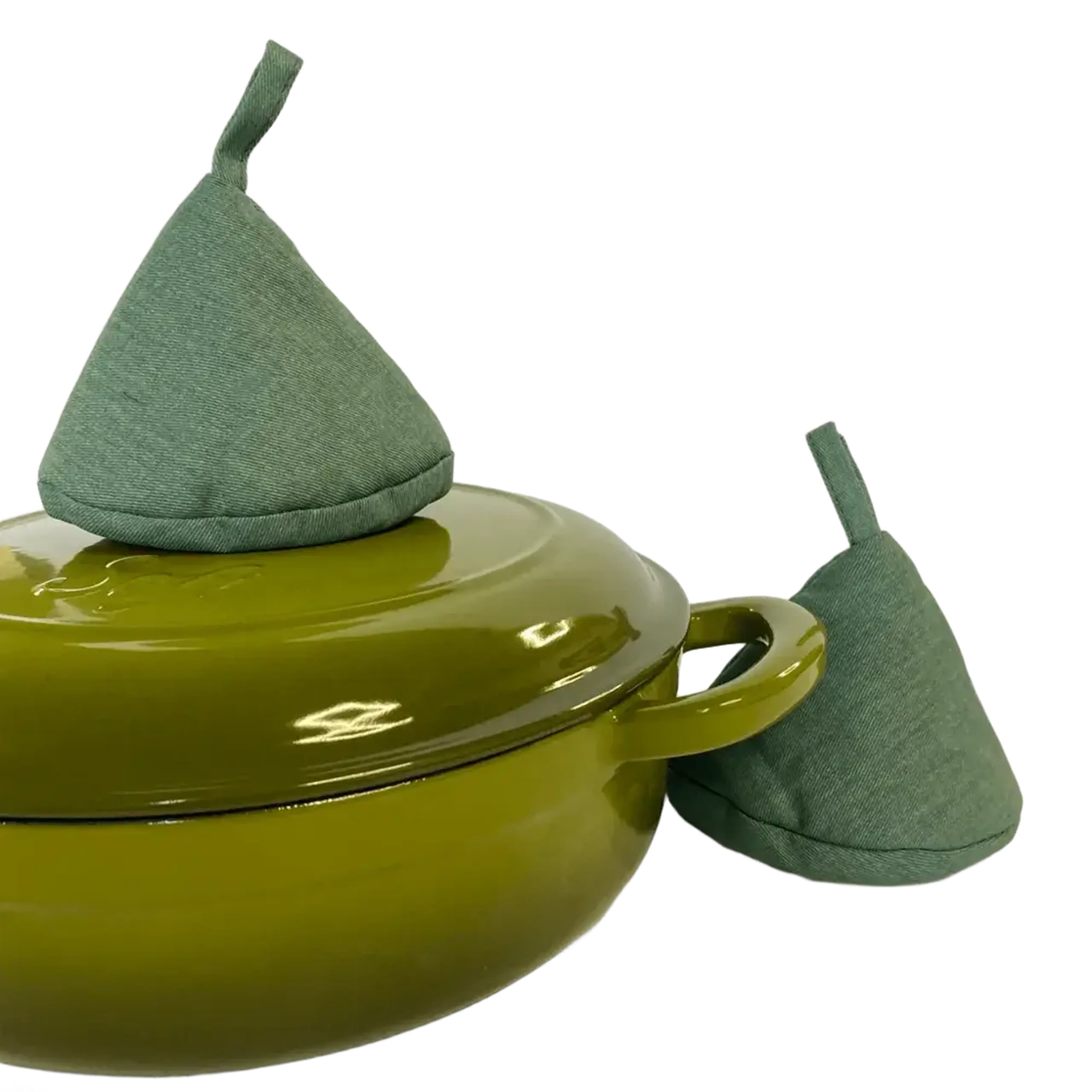 Cratiță josuță din fontă emailată SOFI ETERNA™, 24 cm, Olive