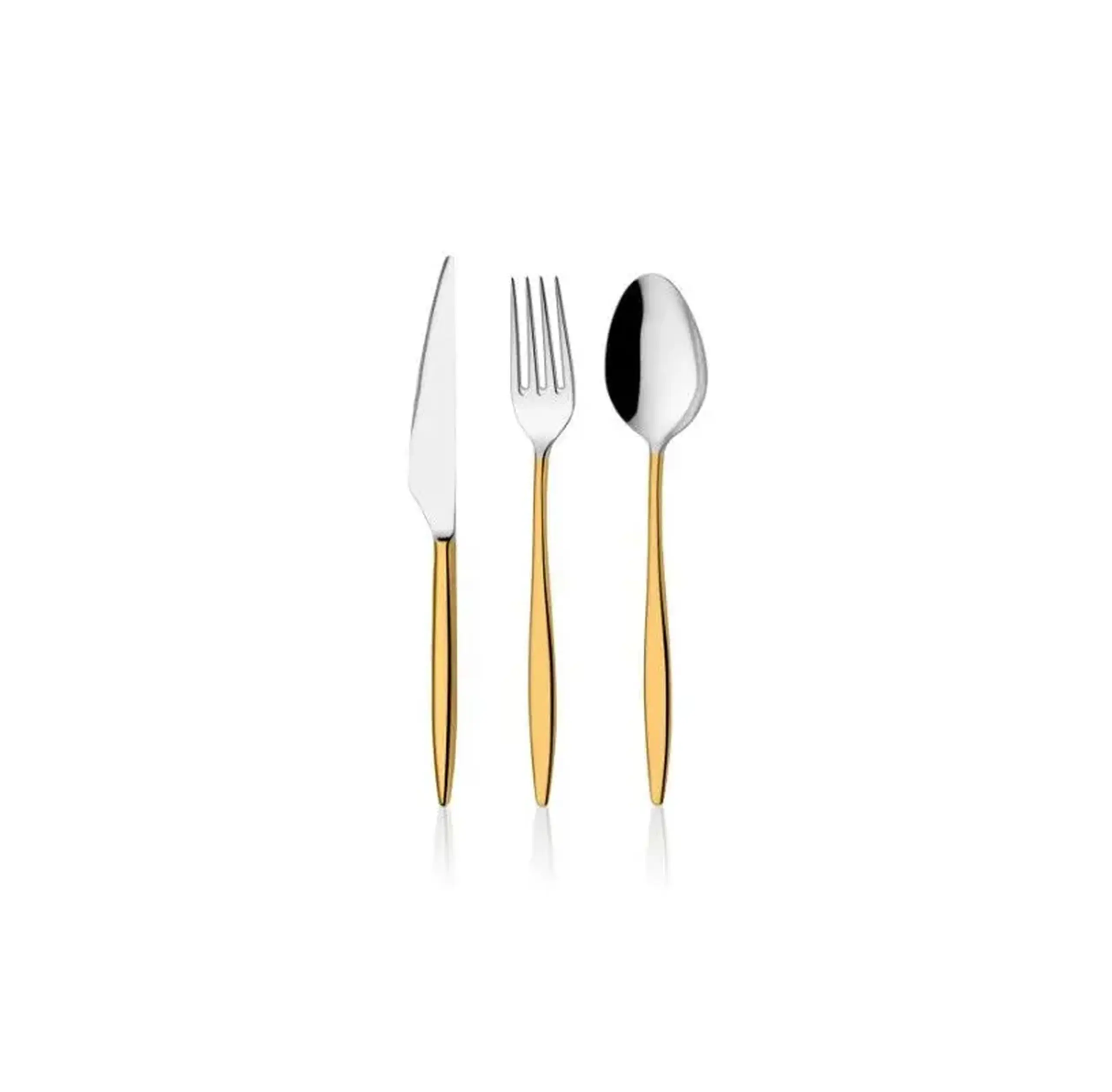 Set Tacamuri Assos Gold 24 Bucati - Design Elegant cu Manere Aurite