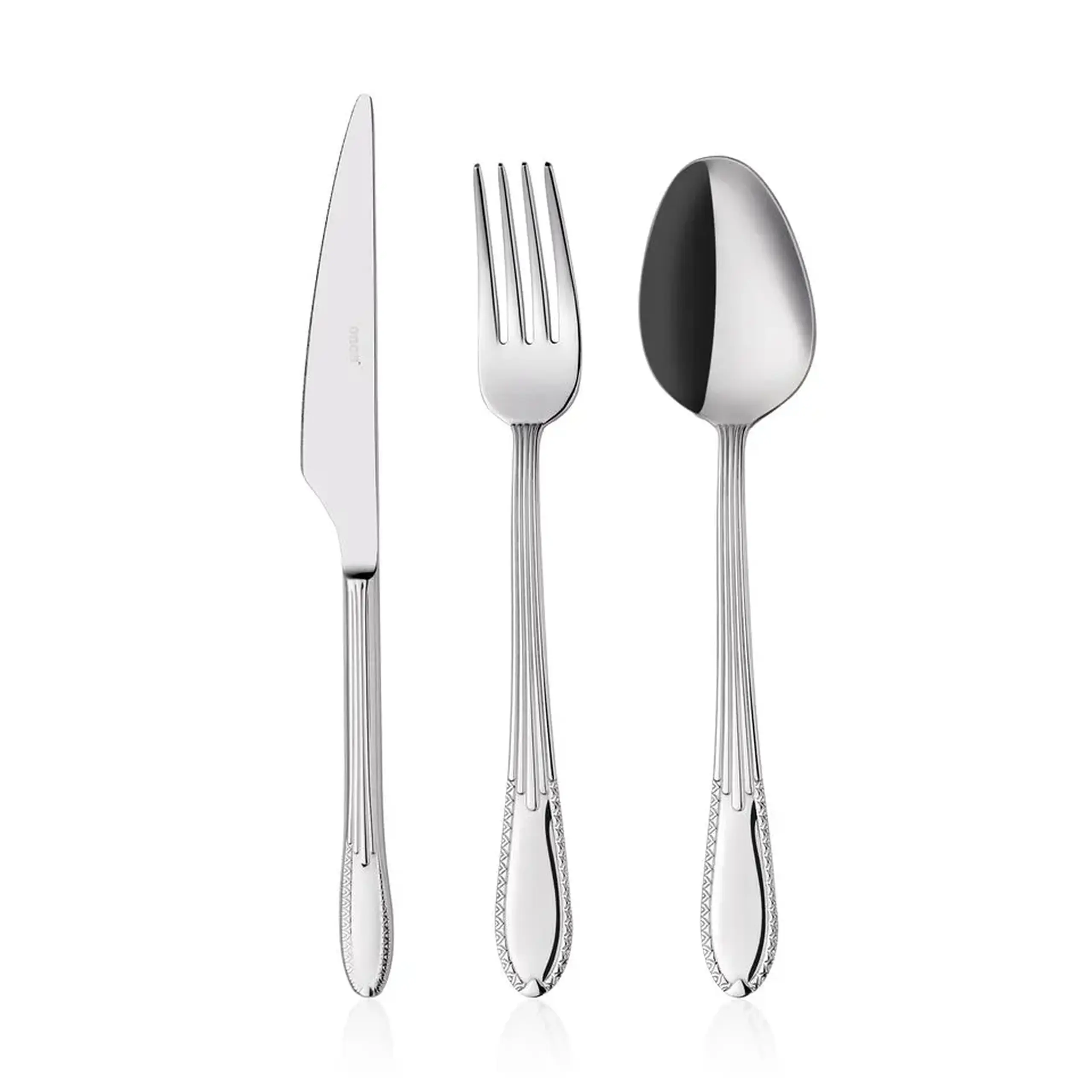 Set tacâmuri „Simal” din inox, 36 piese