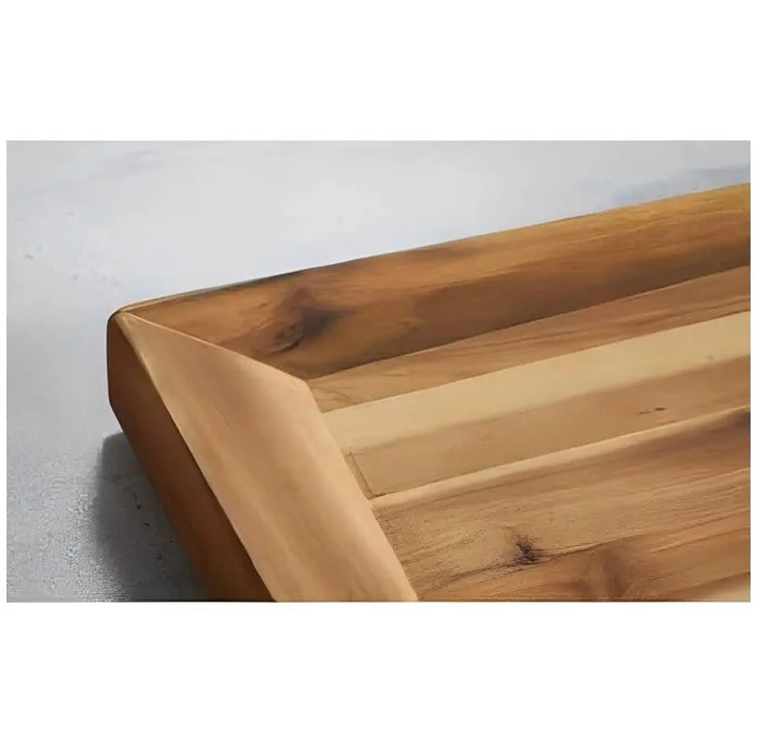 Platou din lemn pentru servirea cărnii – 38×28×3 cm, Kesper