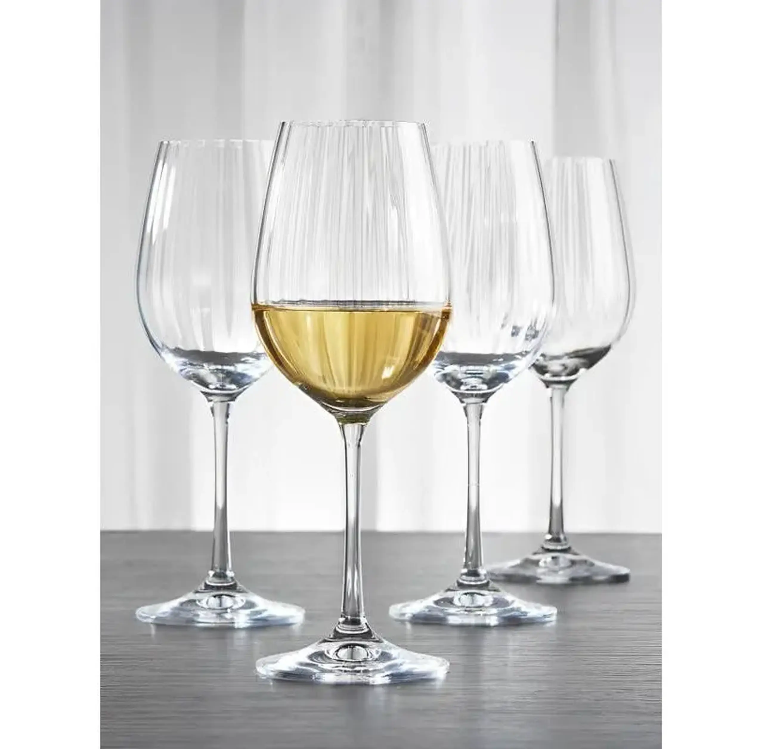 Set pahare pentru vin Viola Waterfall Wine din cristalit, 550 ml