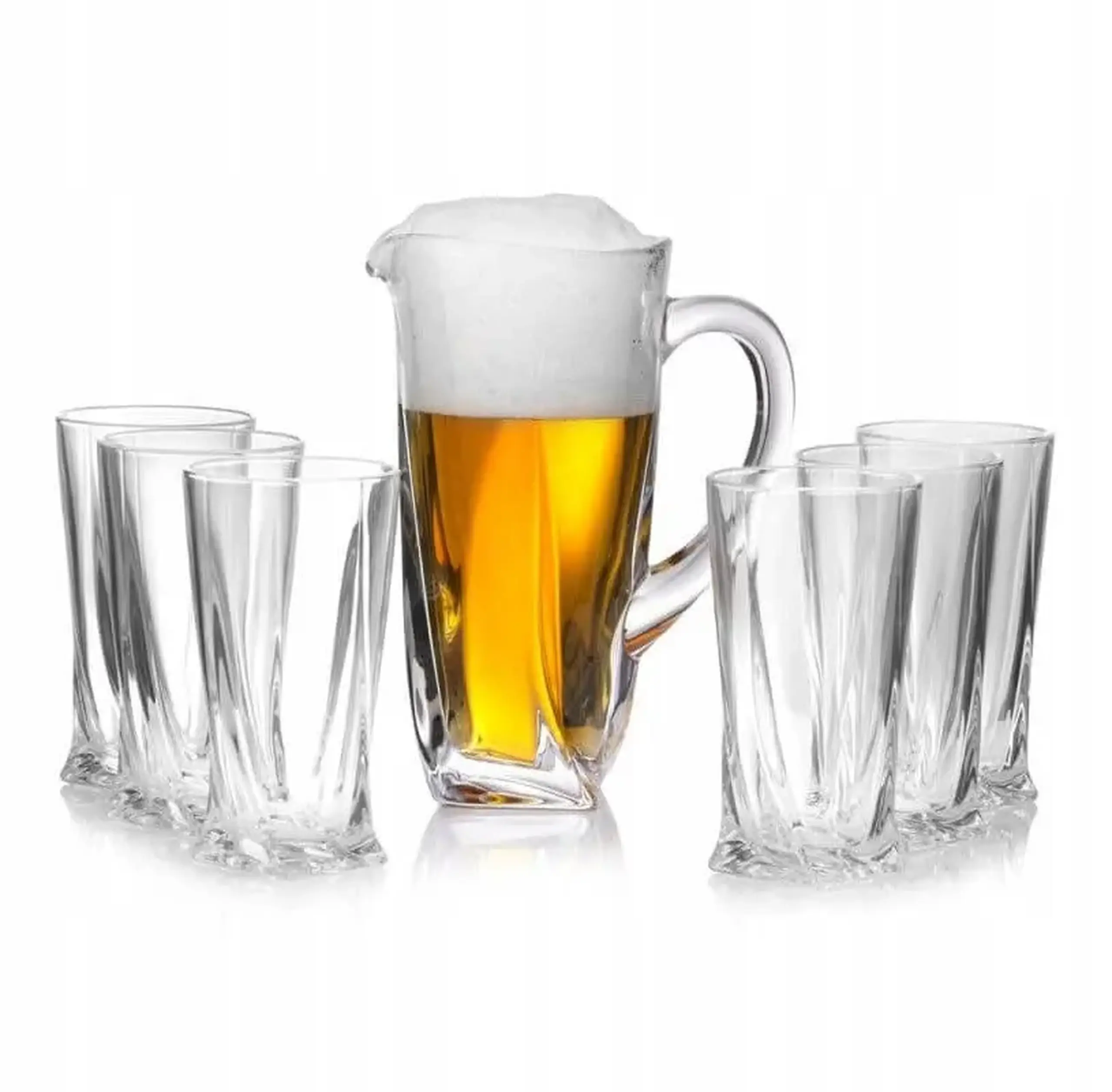 Set ulcior cu 6 pahare înalte Crystalite Bohemia din cristal