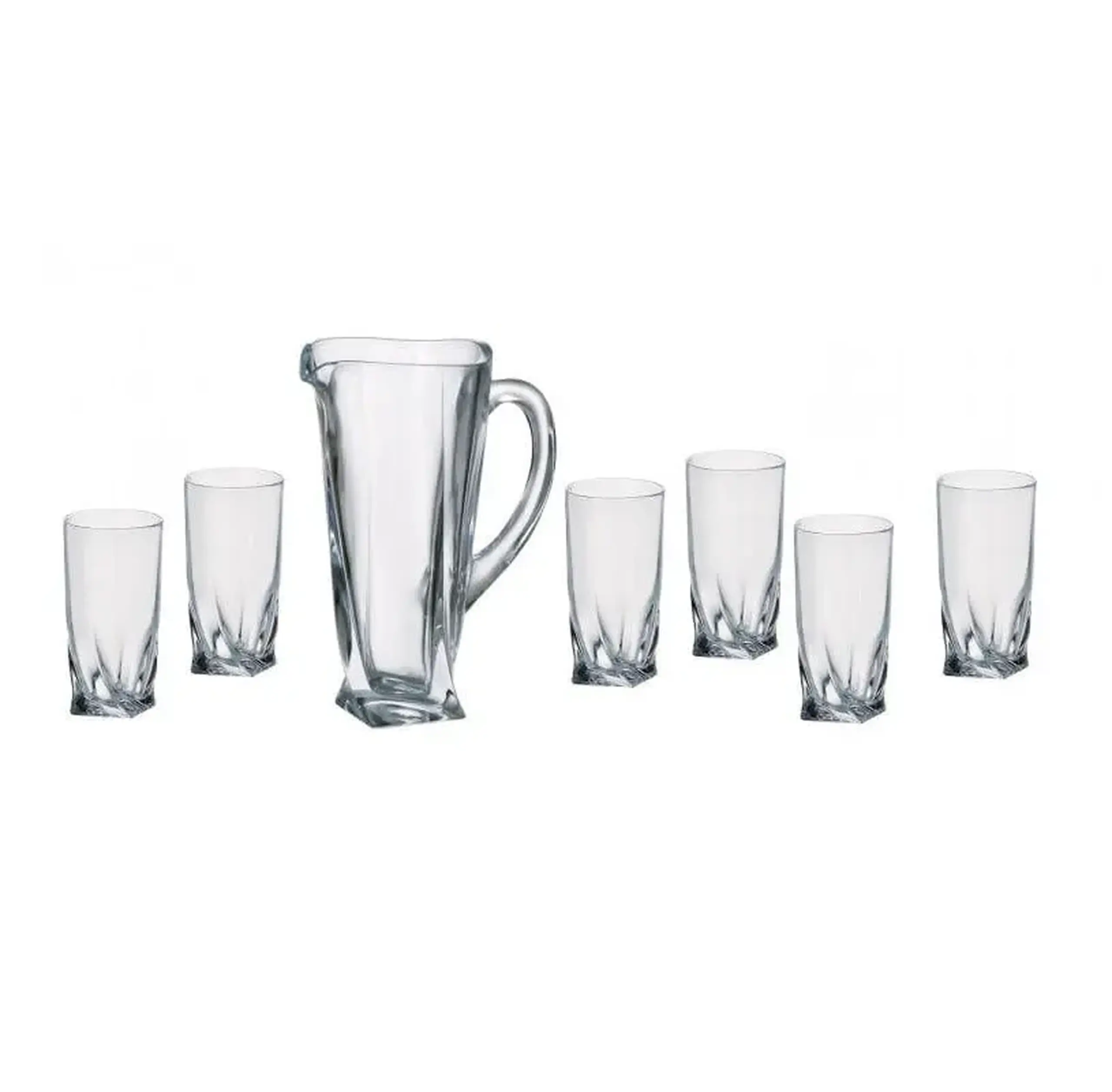 Set ulcior cu 6 pahare înalte Crystalite Bohemia din cristal