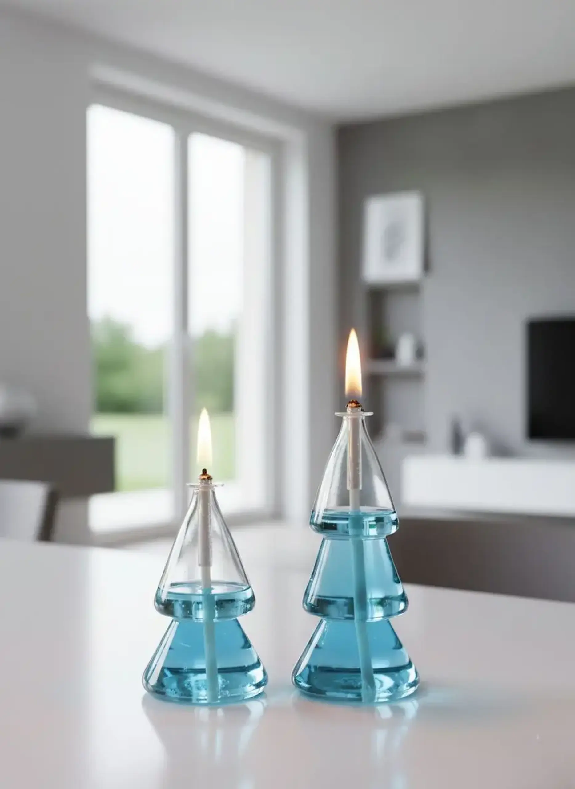 Lampă cu Ulei Decorativă în Formă de Brăduț