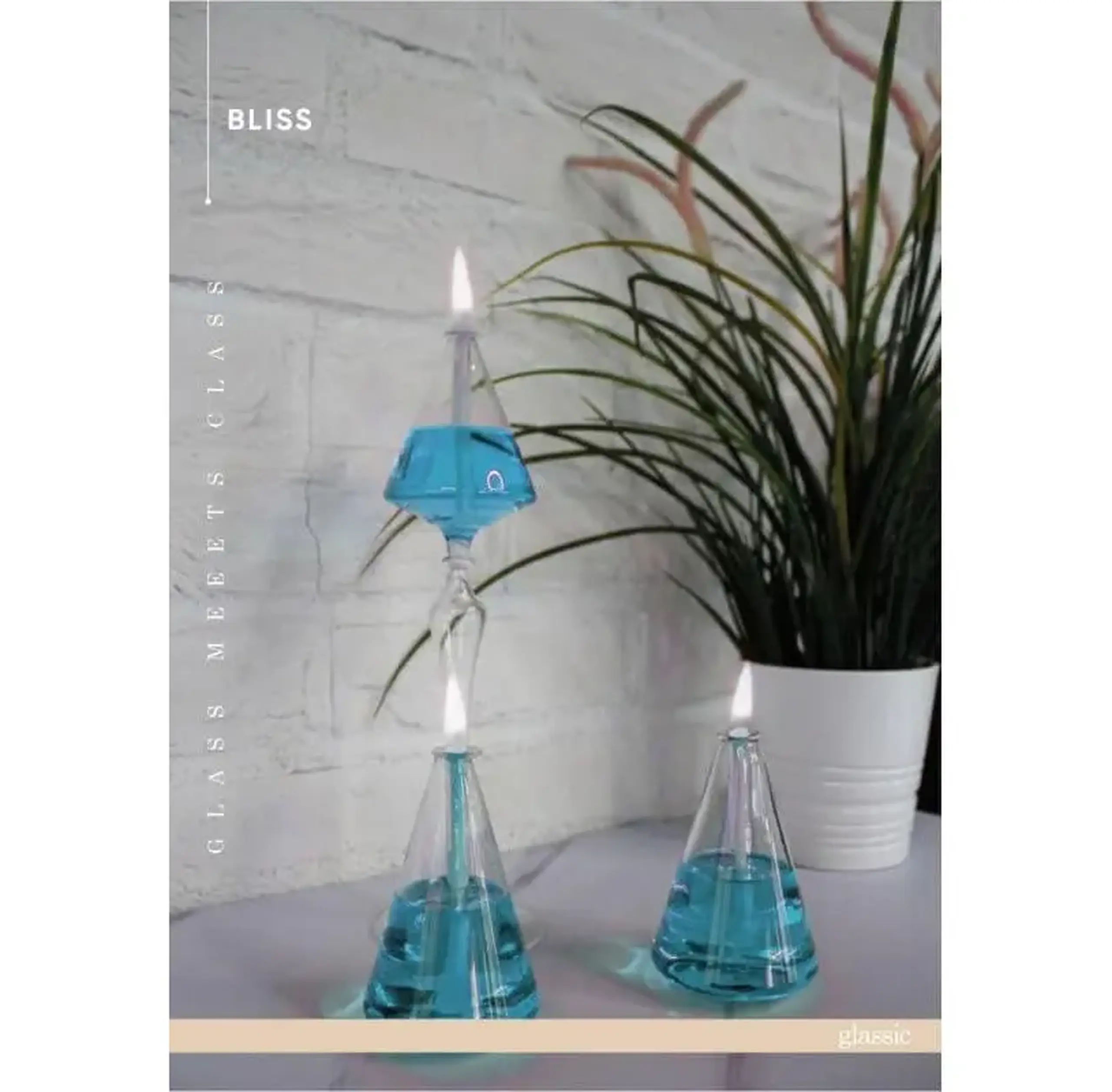 Set Lămpi cu Ulei Bliss,3 Buc. - Design Asortat