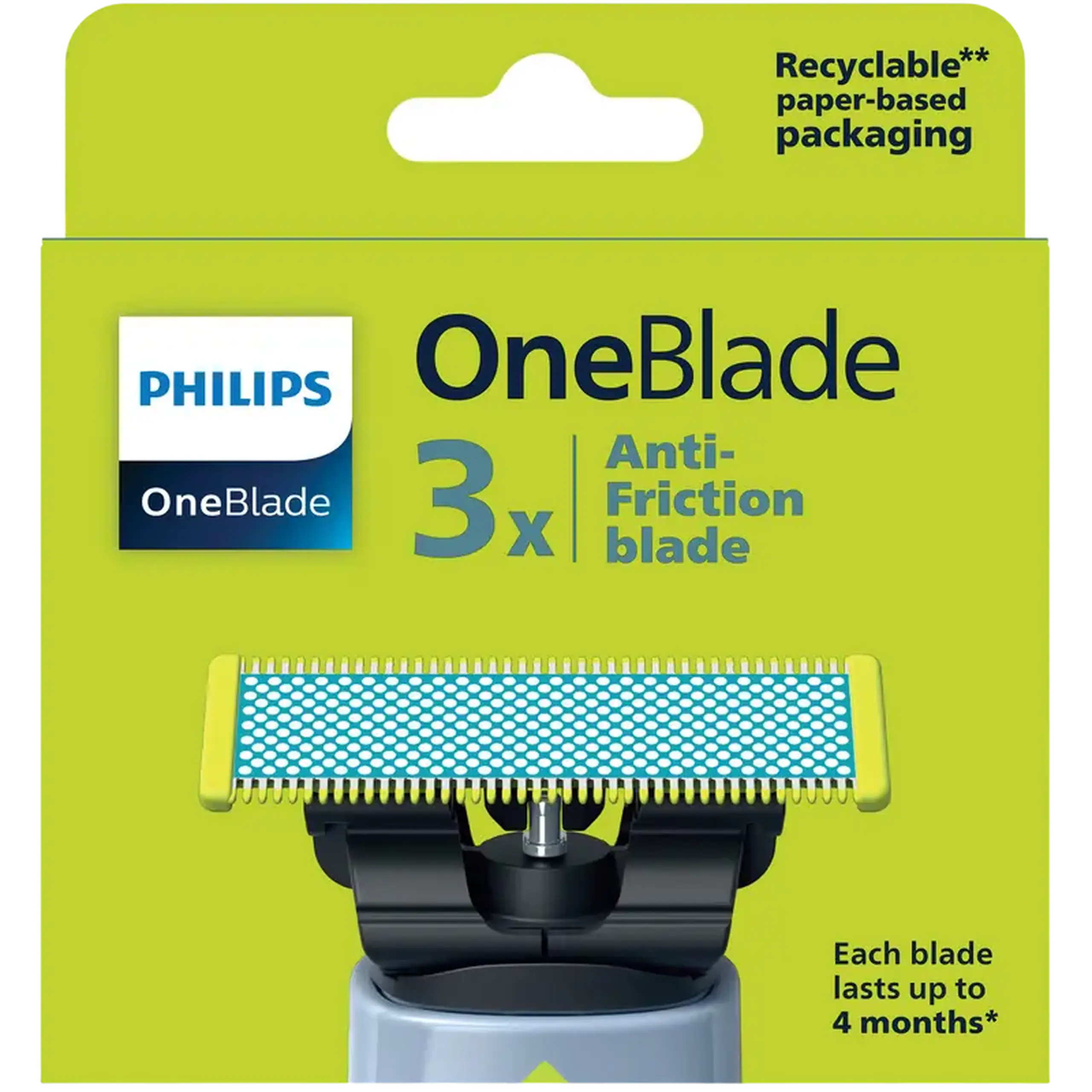 Lamă de schimb pentru aparatul de ras electric Philips QP235/50, Negru