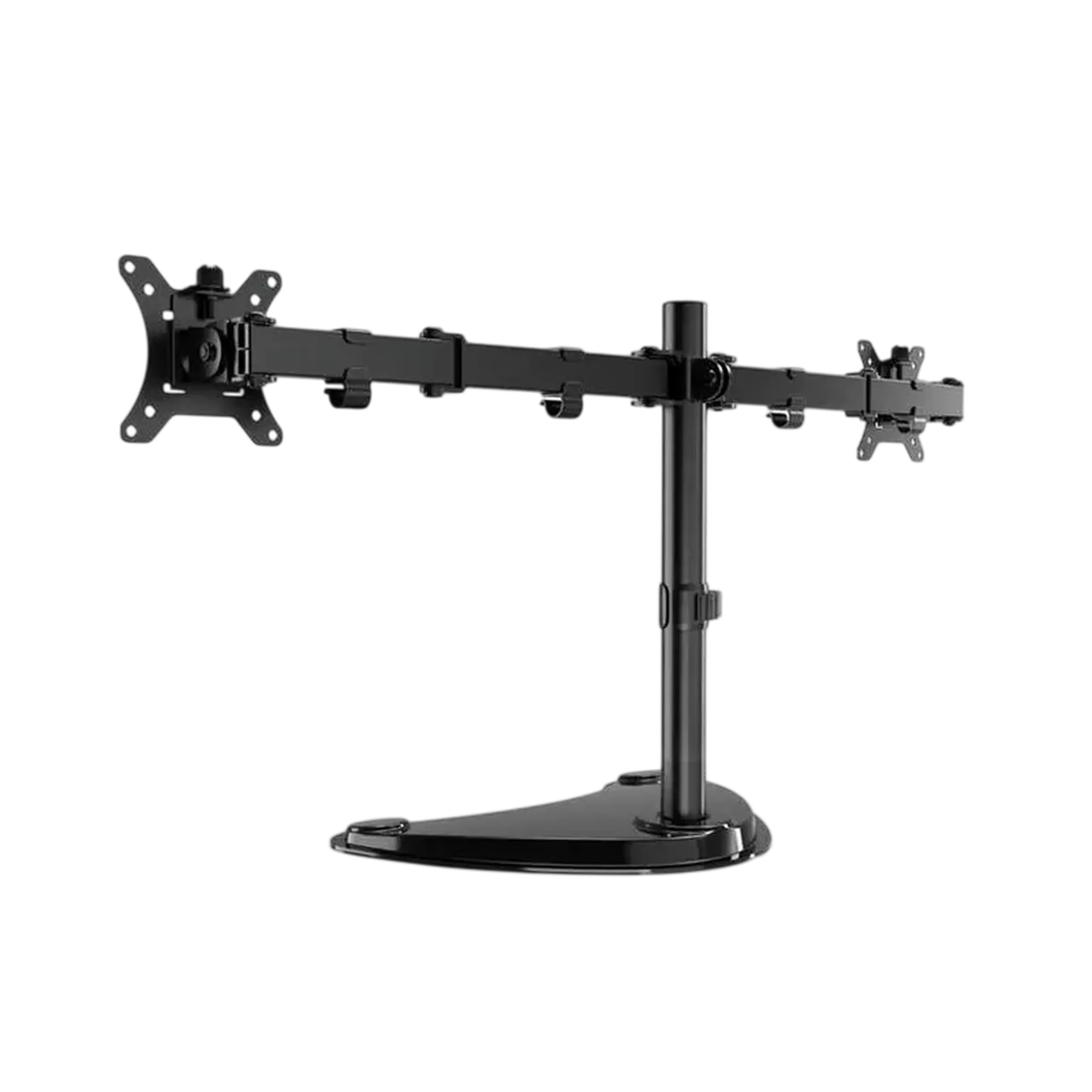 Suport birou pentru monitoare Gembird MS-D2ST-02, Negru