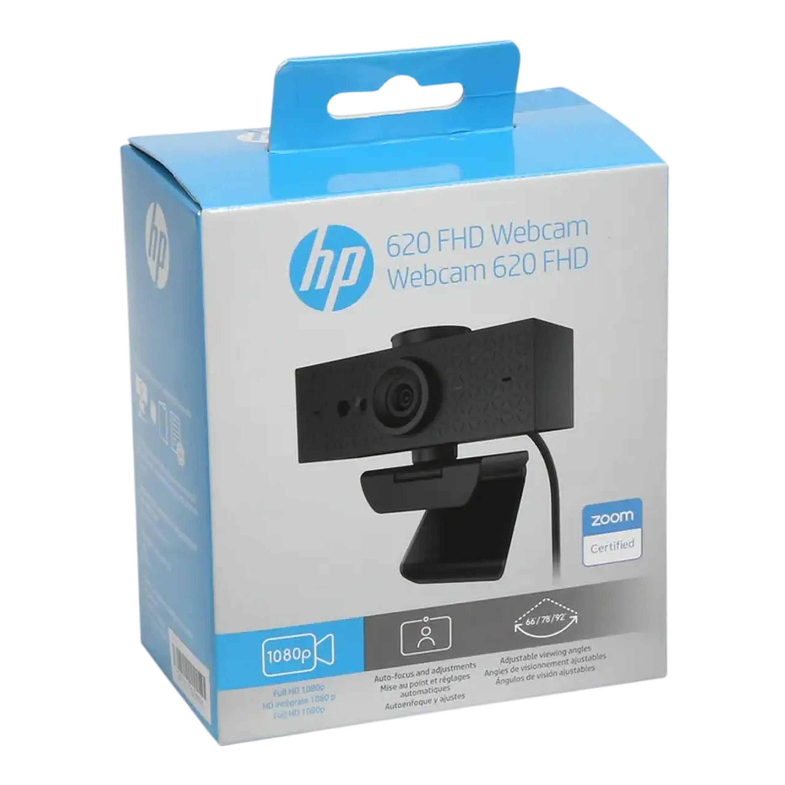 Cameră Web HP 620, 1920x1080, Negru