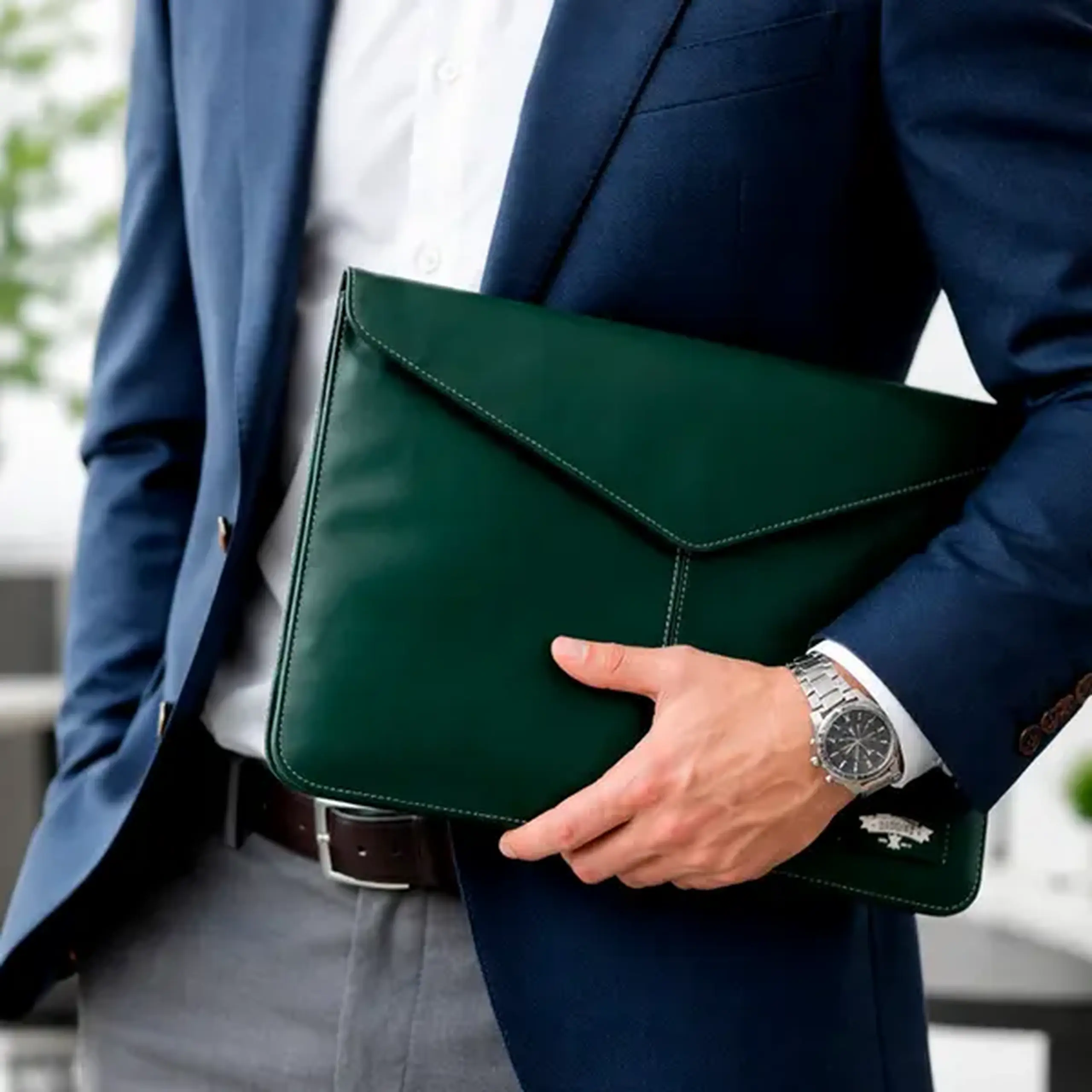 Husă pentru laptop Baggins Magnet, 14", Verde